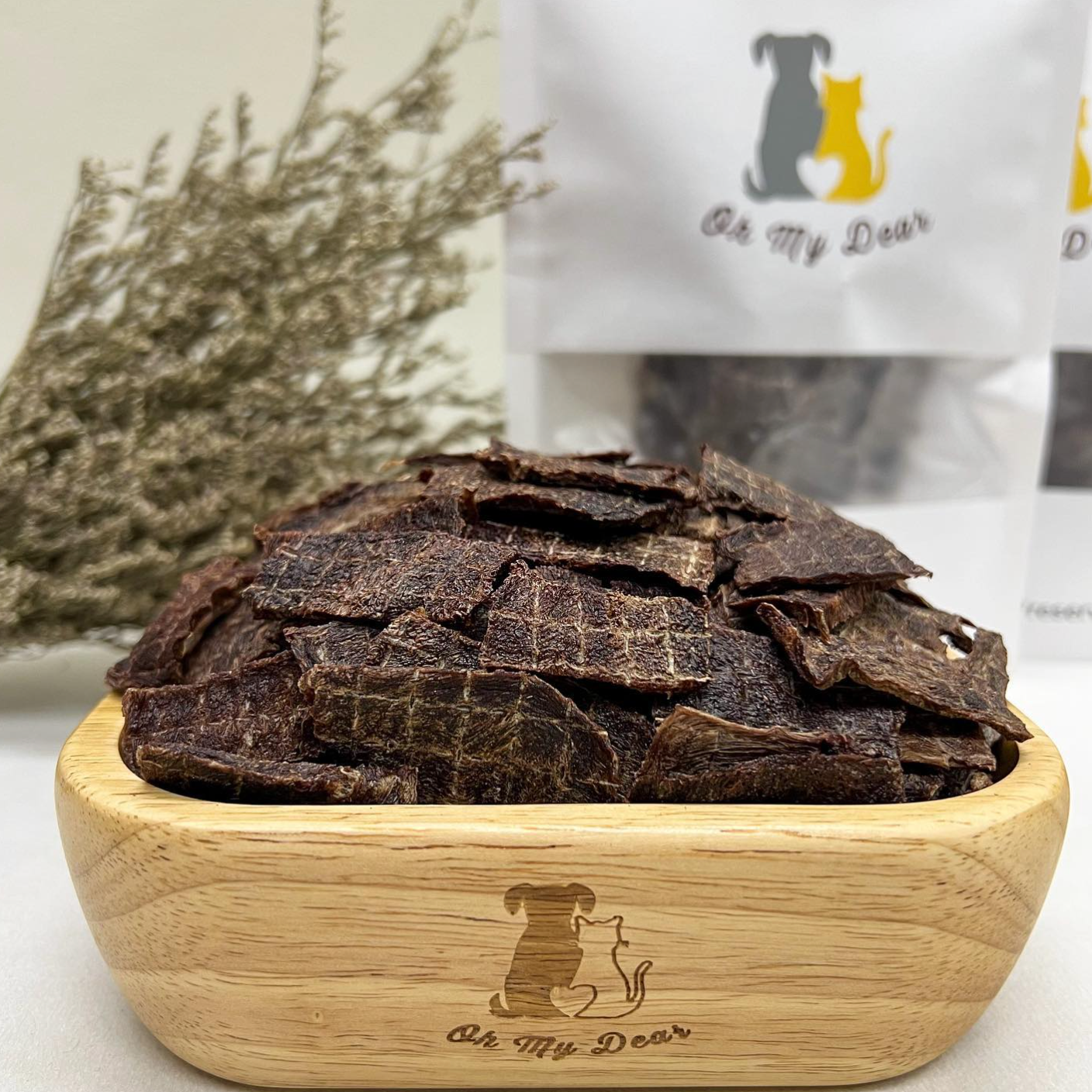 TREATS FOR PET - DRIED OSTRICH JERKY|寵物零食 - 南非鴕鳥肉