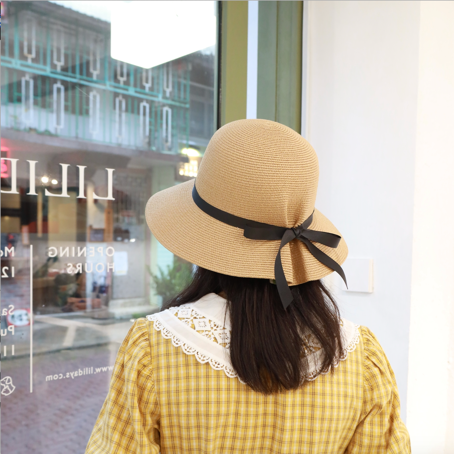 STRAW BRIM HAT | 法式草帽