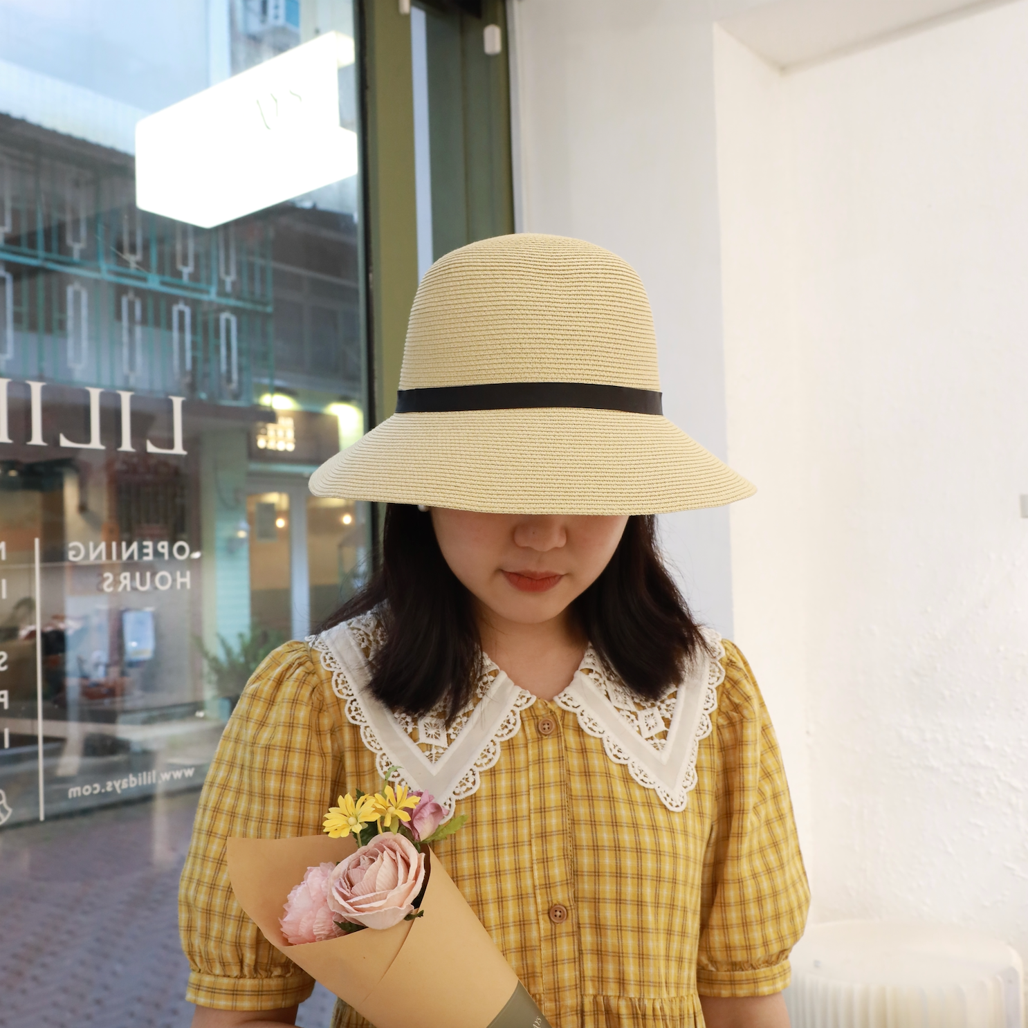 STRAW BRIM HAT | 法式草帽