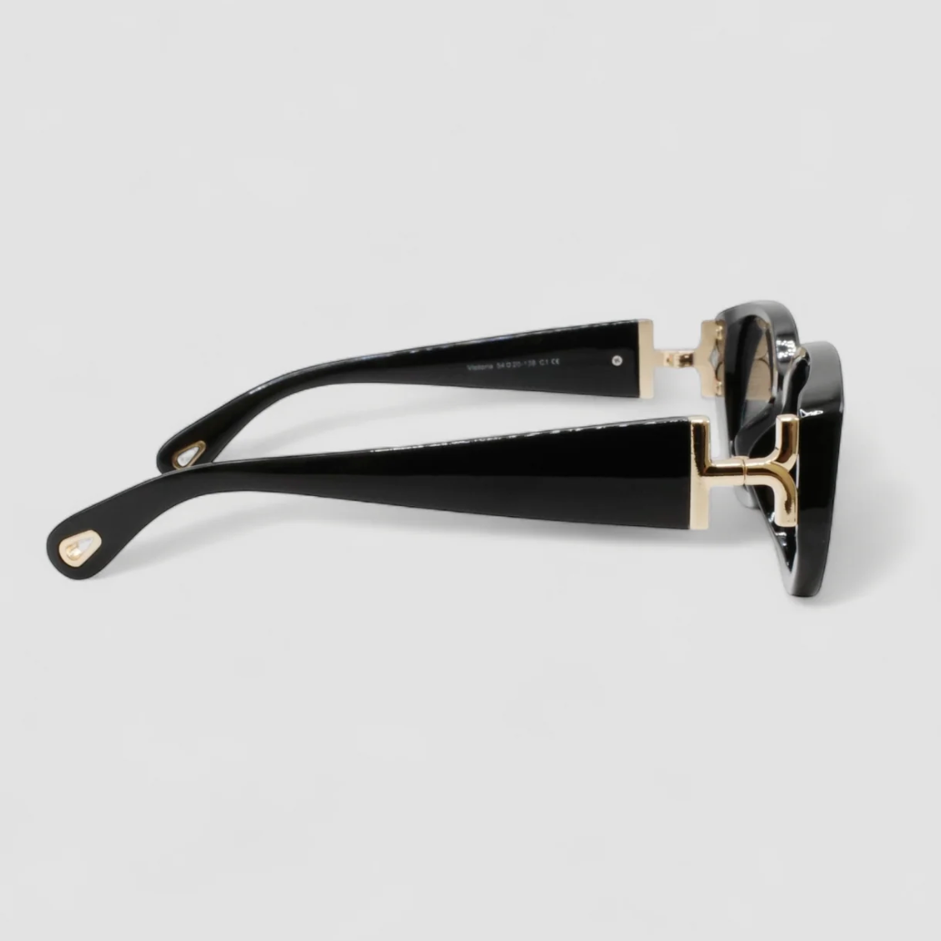Morphil | Victoria Sunglasses - Piano Black