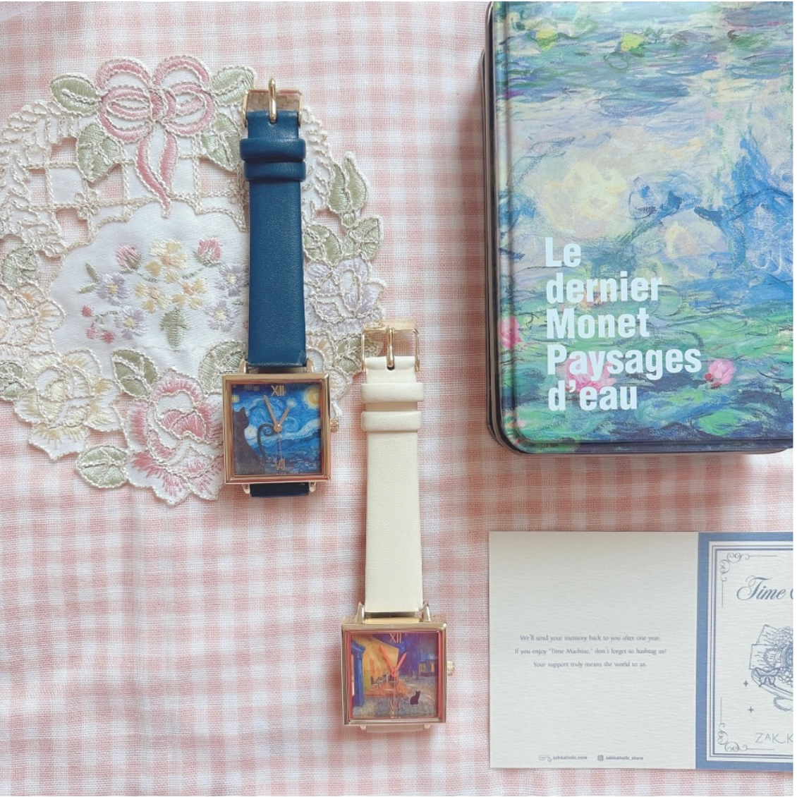 Zakkaholic | Cat Meets Art Museum Series - The Starry Night Watch