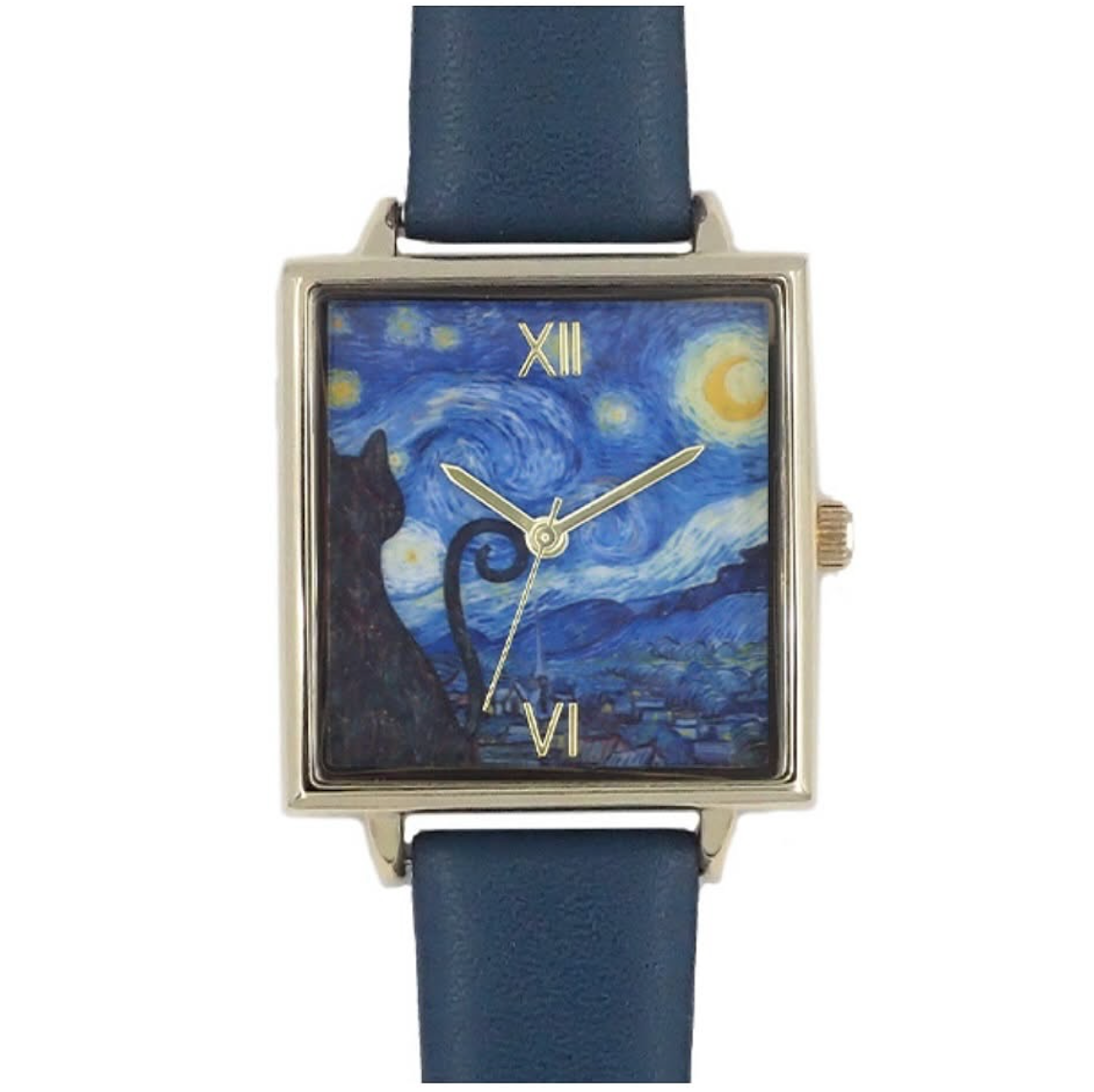Zakkaholic | Cat Meets Art Museum Series - The Starry Night Watch
