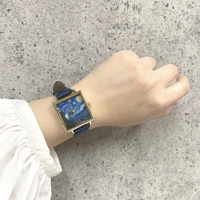 Zakkaholic | Cat Meets Art Museum Series - The Starry Night Watch