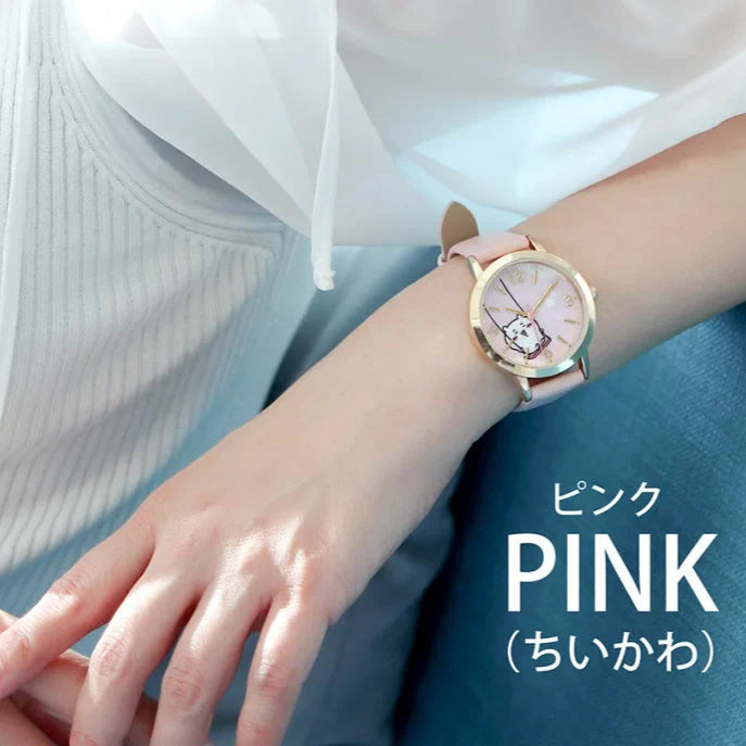 Zakkaholic | Chiikawa Faux Leather Strap Watch