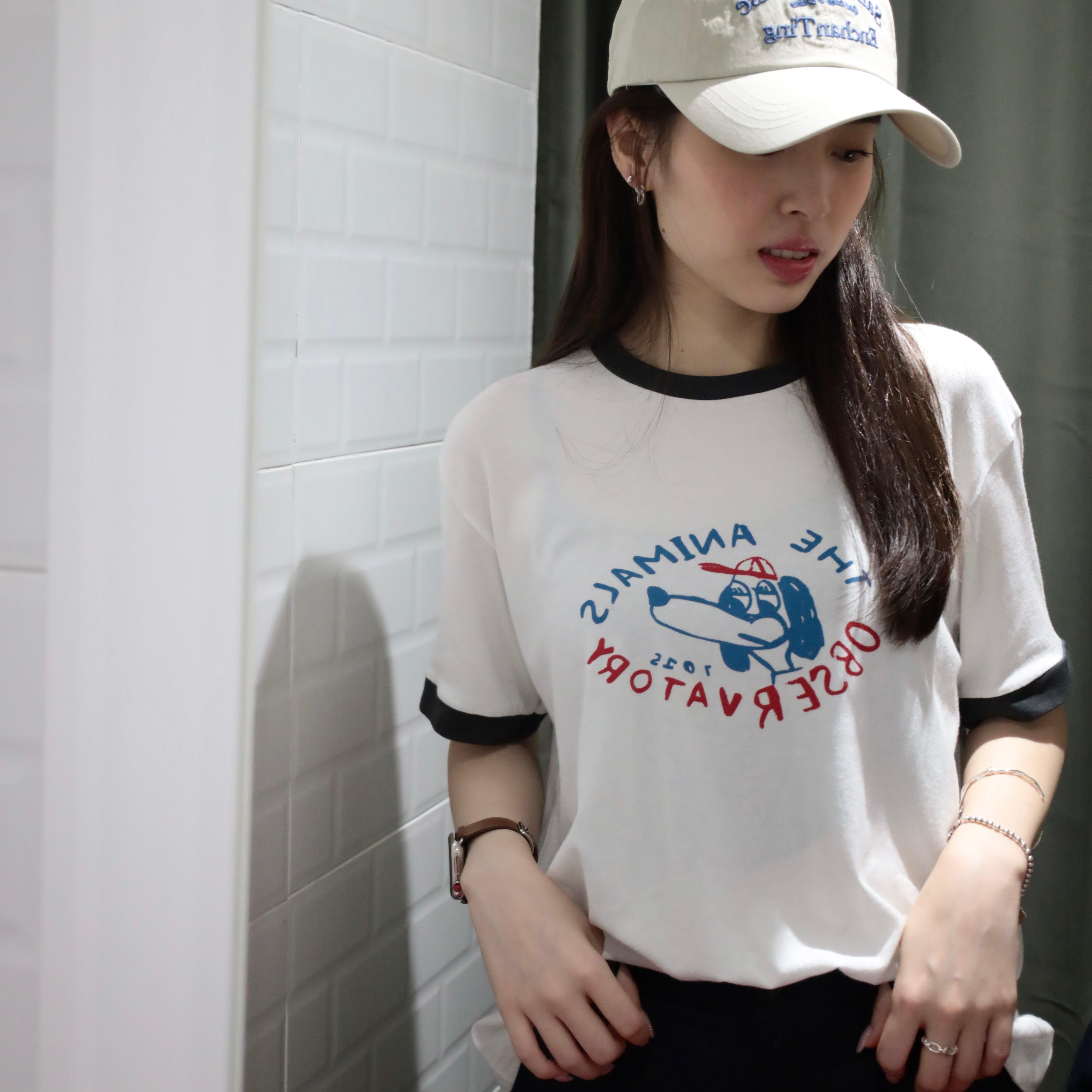 U Cloakroom | Mr. Doggy Ringer Tee