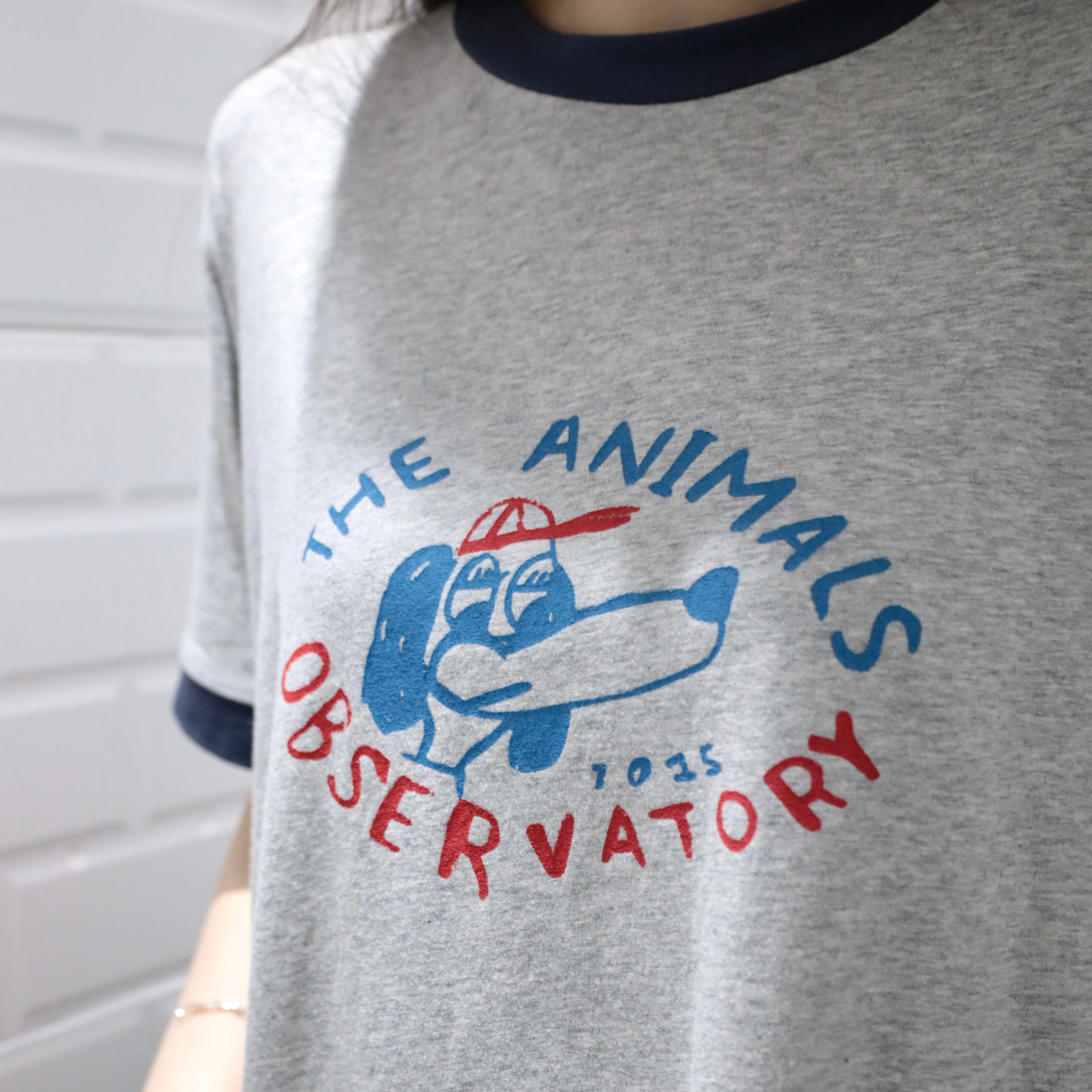 U Cloakroom | Mr. Doggy Ringer Tee