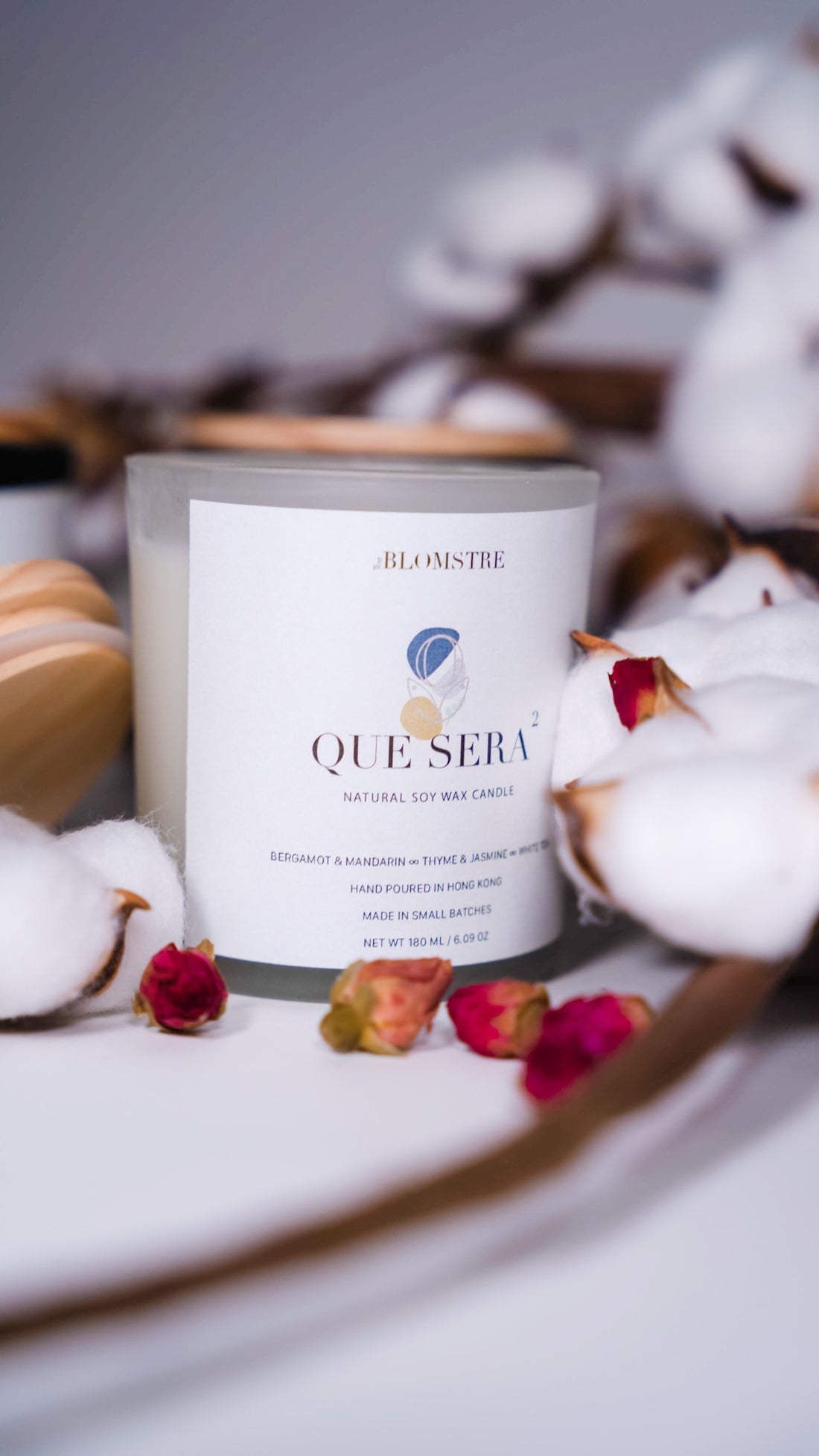 THE BLOMSTRE|Soy Candle 180ml: QUE SERA² - N°3