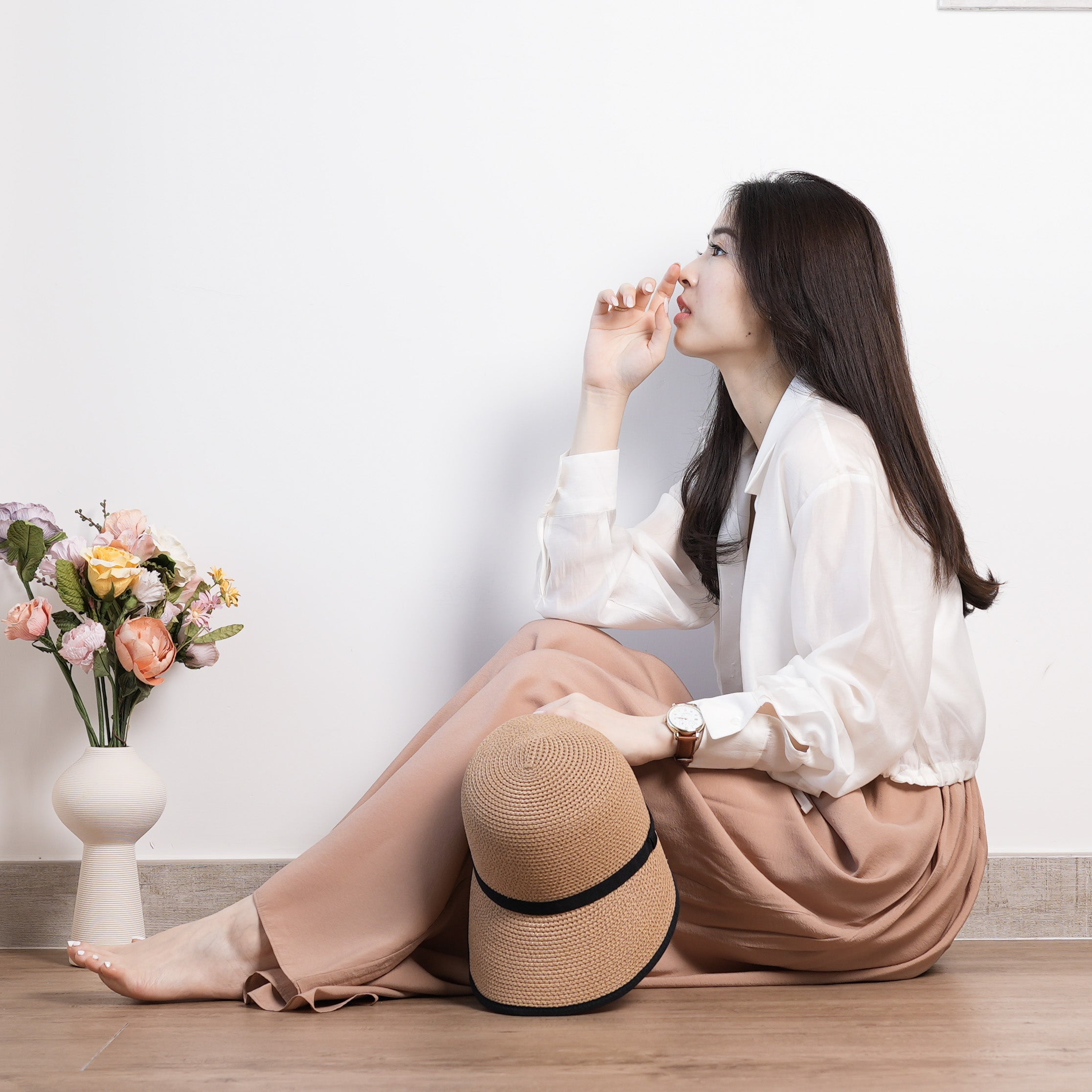 Wide Leg Sash Culottes