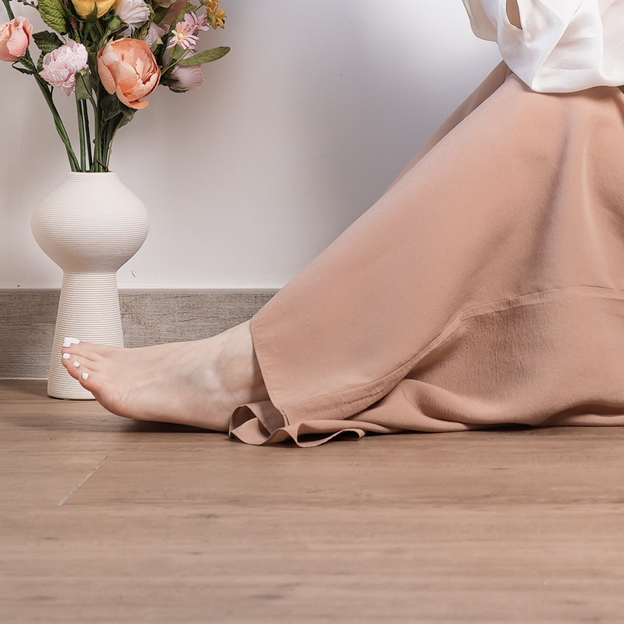 Wide Leg Sash Culottes