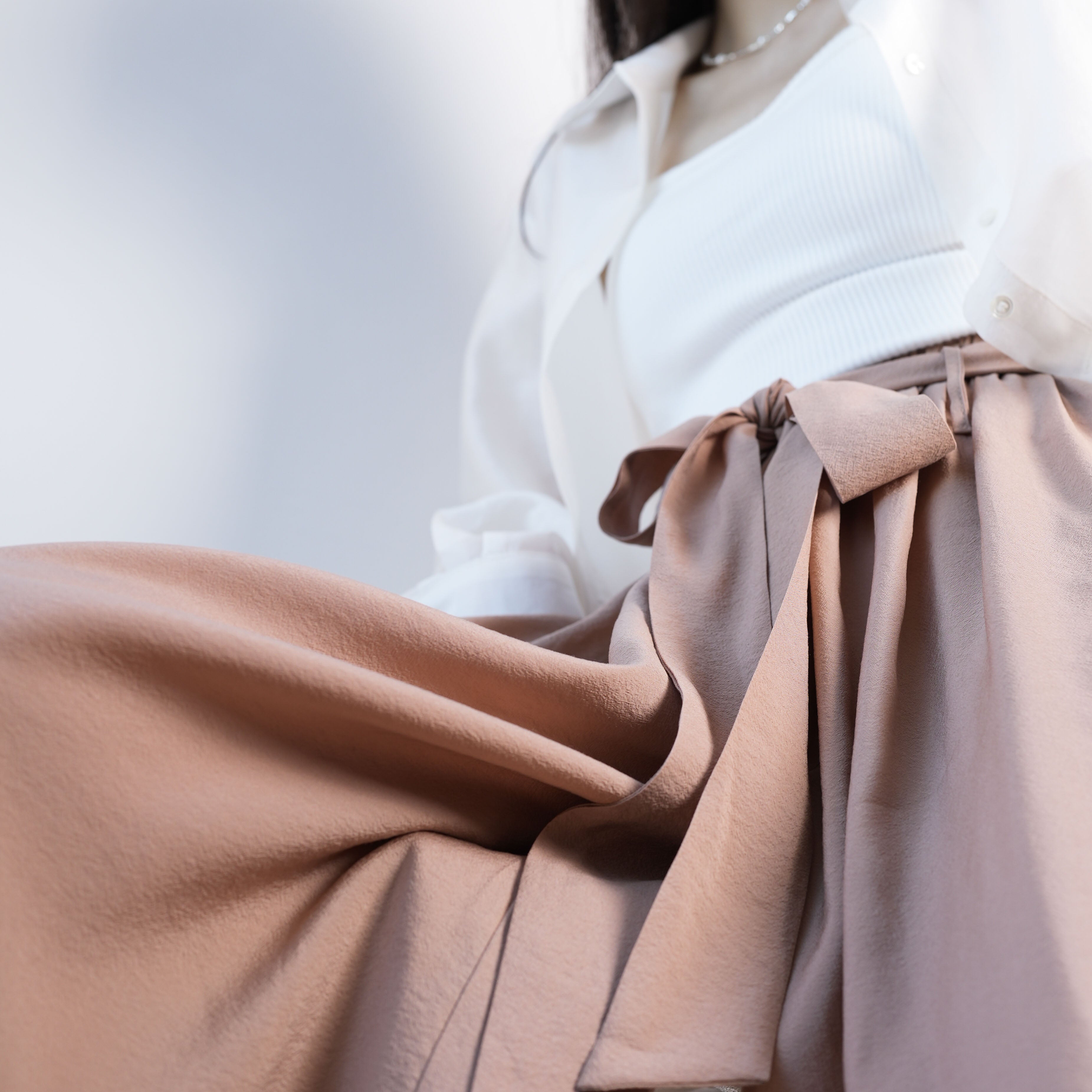 Wide Leg Sash Culottes