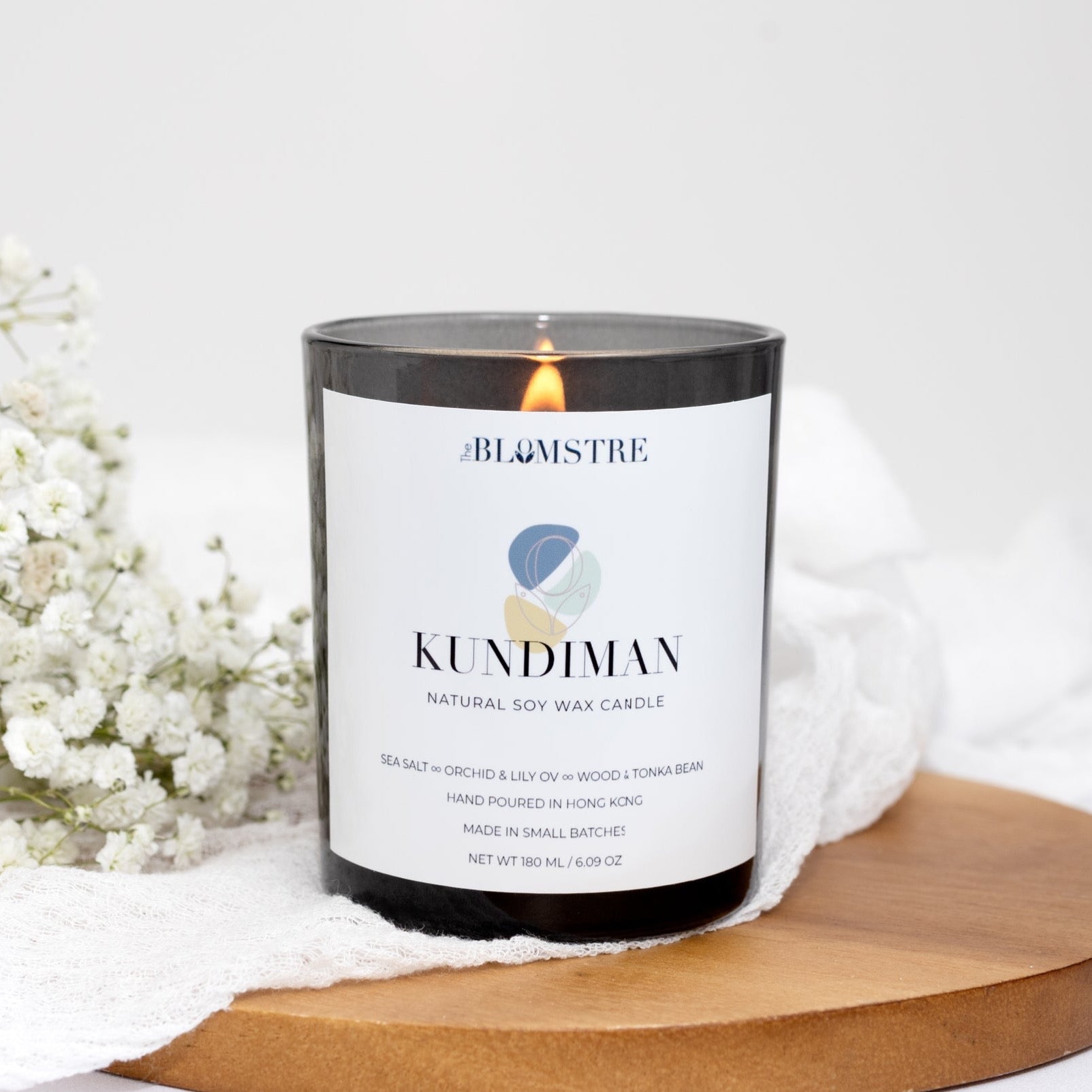 THE BLOMSTRE| Soy Candle 180ml: KUNDIMAN - N°1