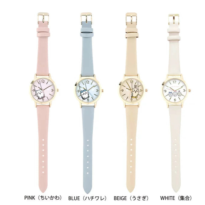 Zakkaholic | Chiikawa Faux Leather Strap Watch