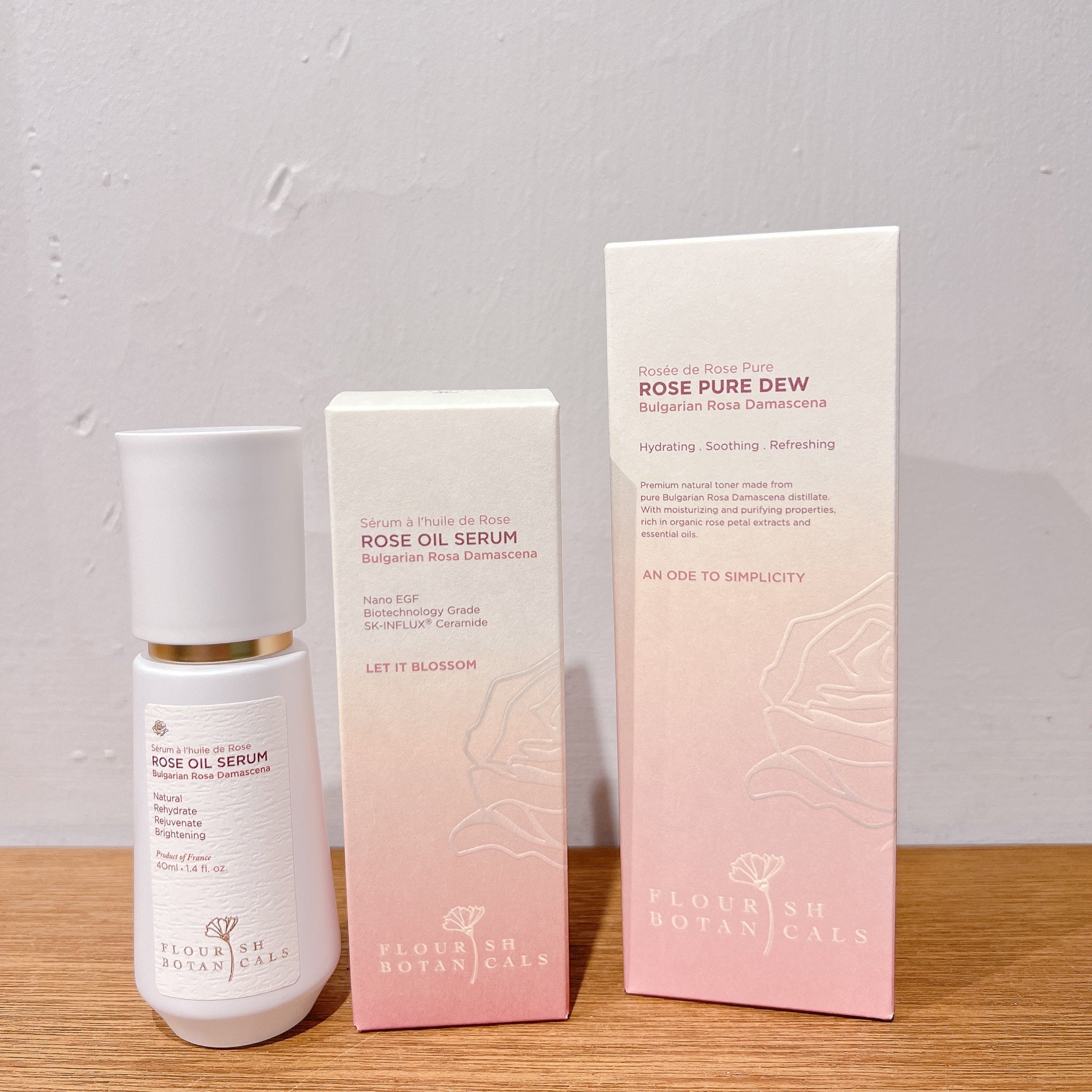 Flourish Botanicals | Rose Oil Serum