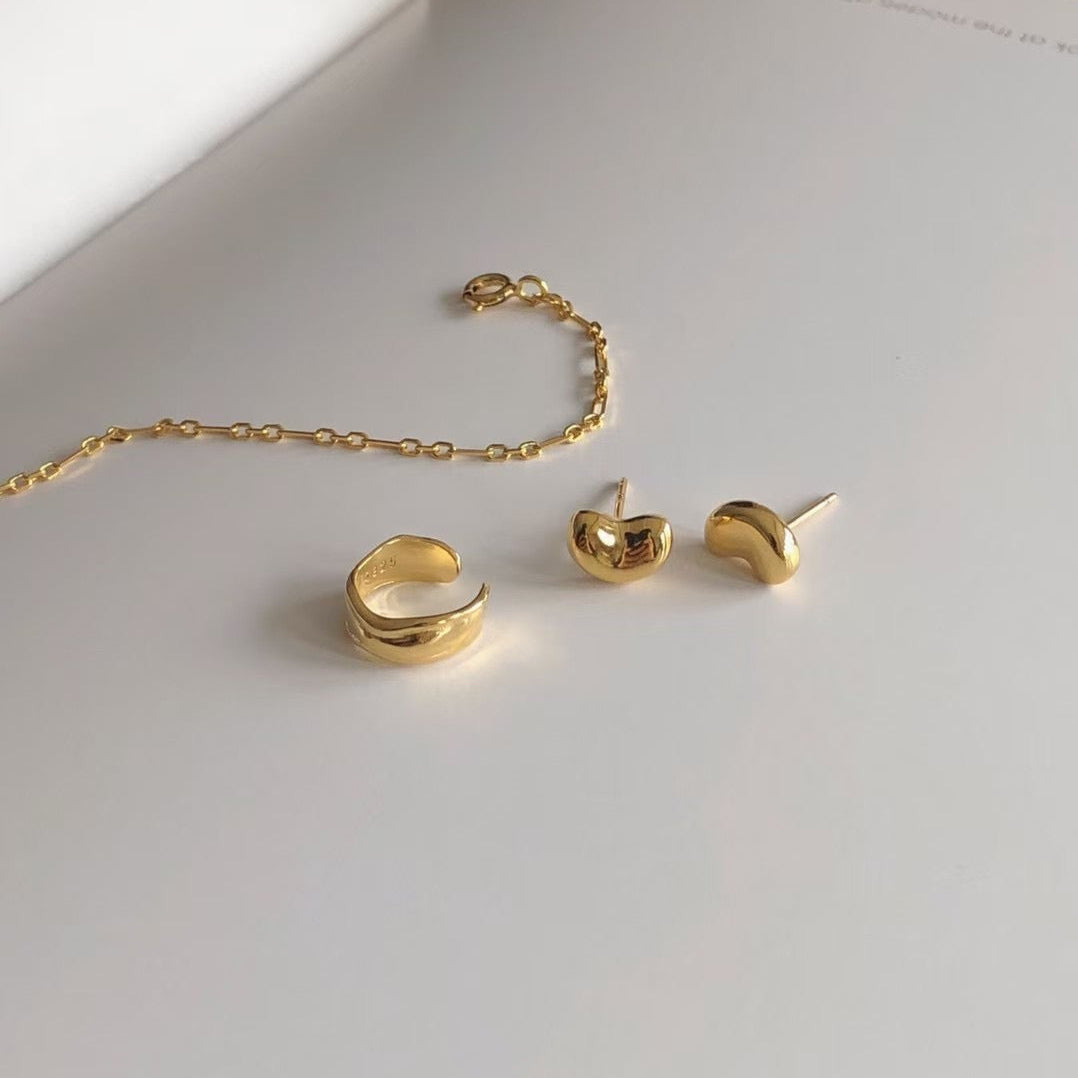 IKON | 925Silver Cashew Earrings