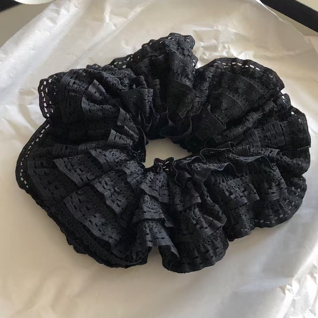 ChicStrands|Frill Lace Hair Scrunchie