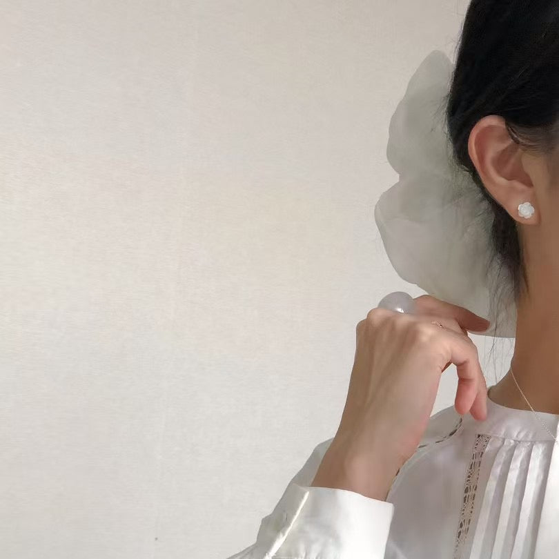 ChicStrands|Chiffon Glossy Big Sized Hair Scrunchie
