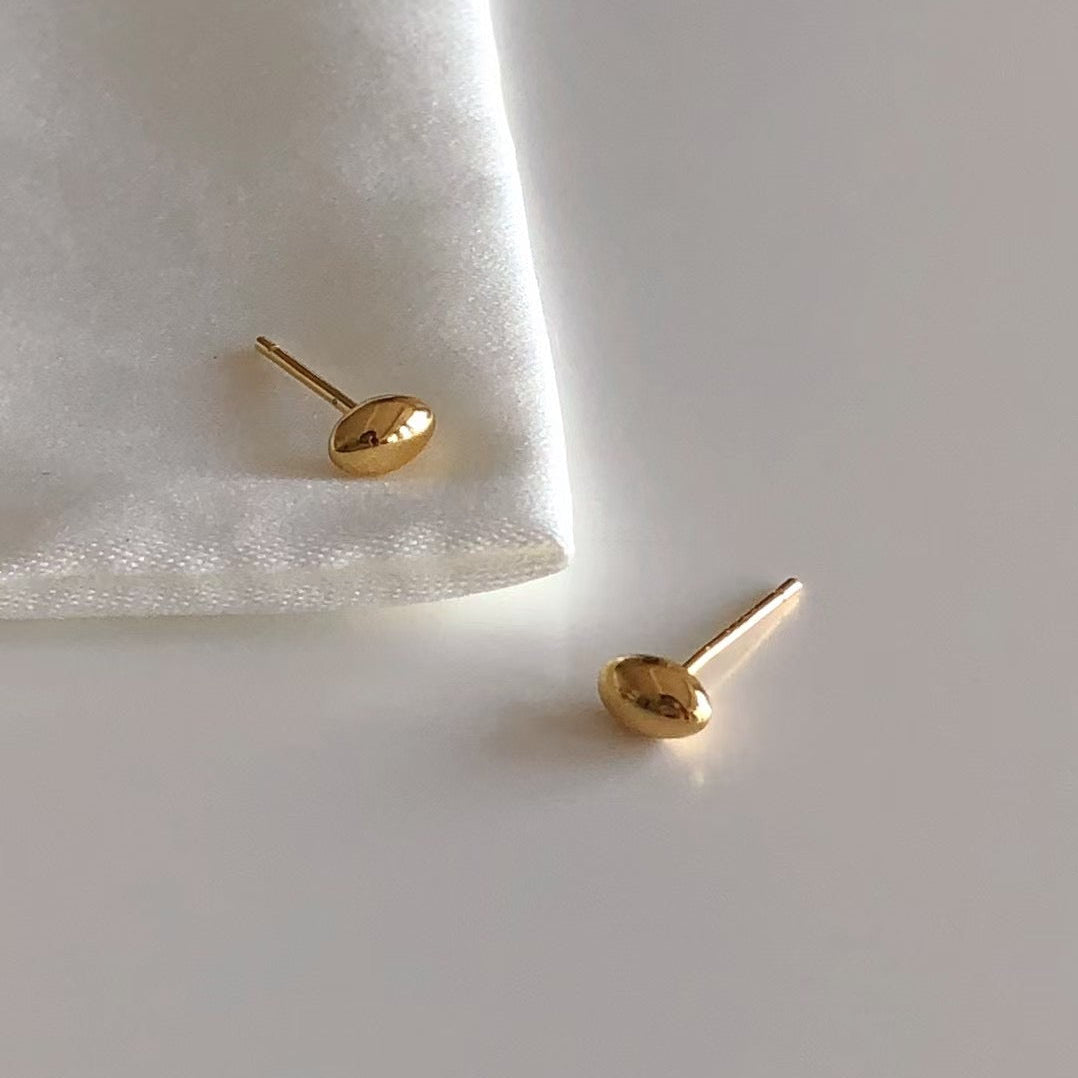 IKON | 925Silver Mini Egg Earrings