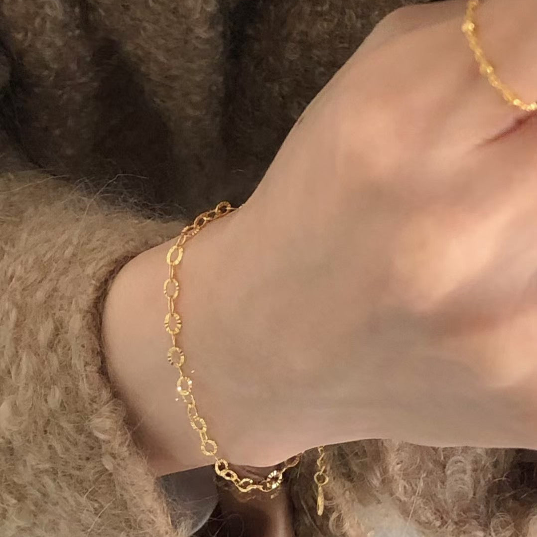 IKON | 925Silver Cutting Chain Bracelet