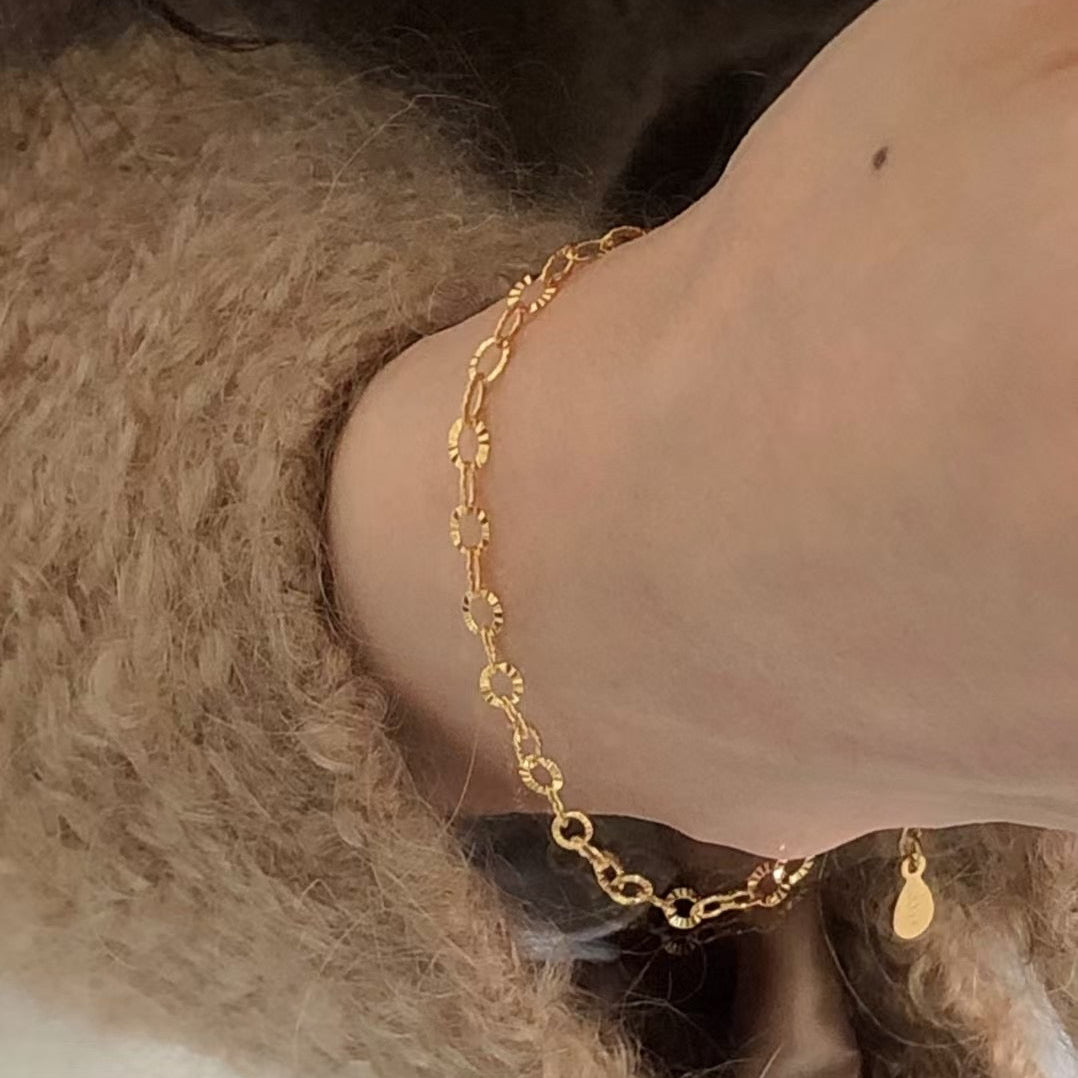 IKON | 925Silver Cutting Chain Bracelet
