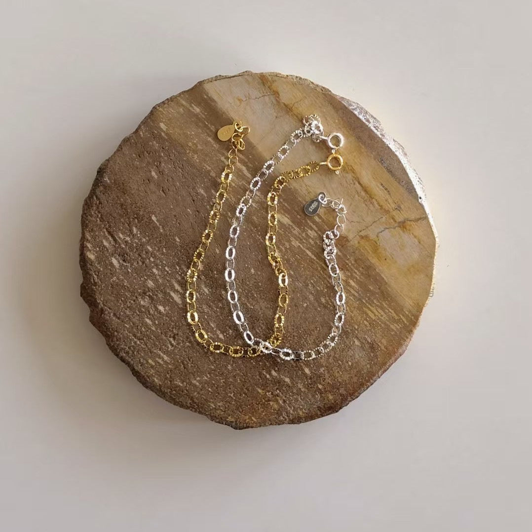 IKON | 925Silver Cutting Chain Bracelet