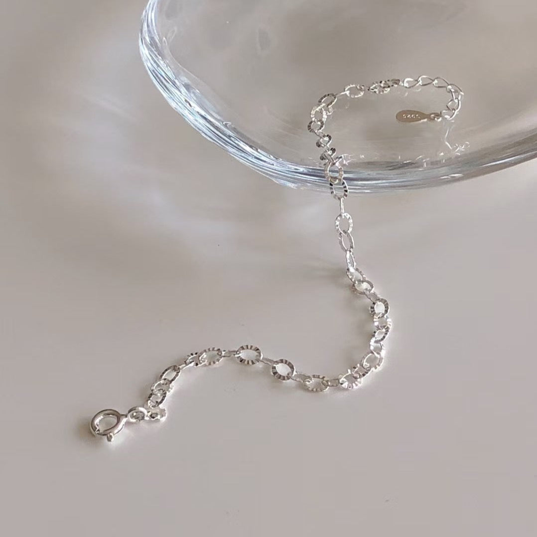 IKON | 925Silver Cutting Chain Bracelet