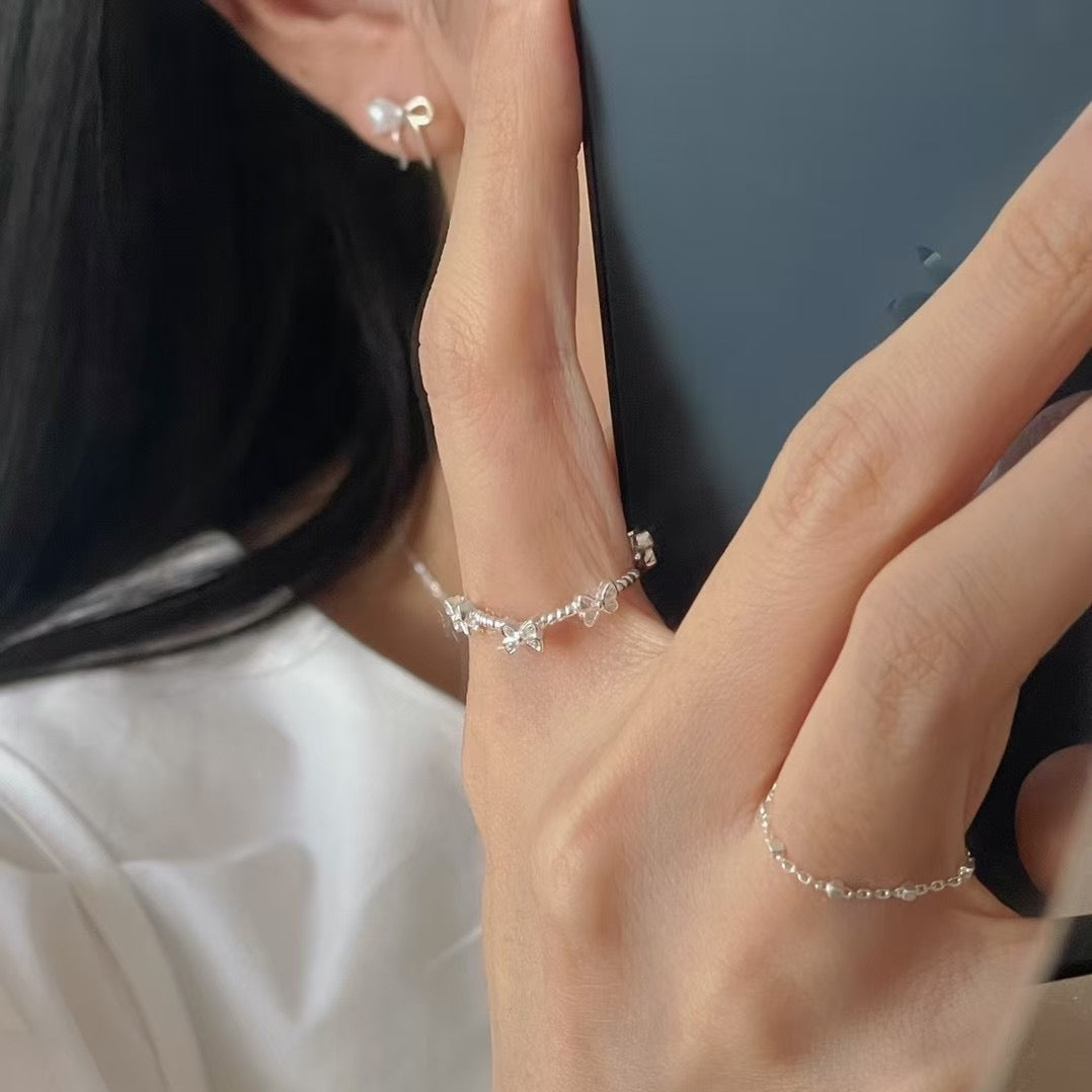 IKON | 925Silver Chain Layering Ring