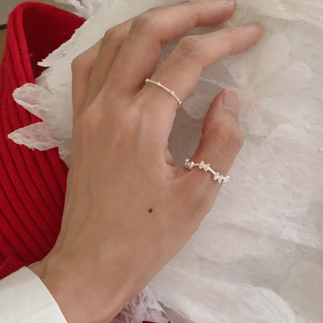 IKON | 925Silver Chain Layering Ring