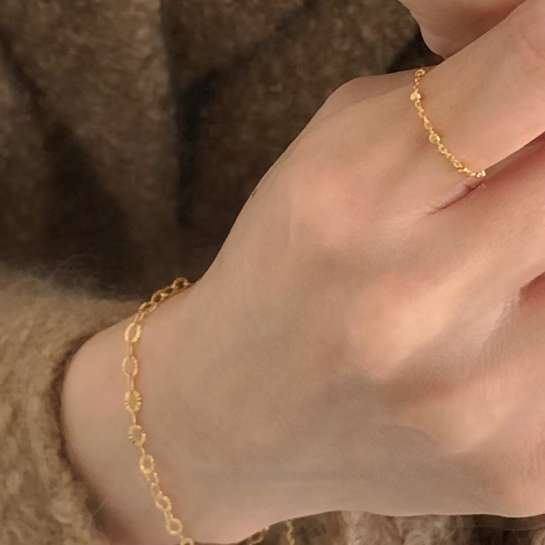 IKON | 925Silver Chain Layering Ring