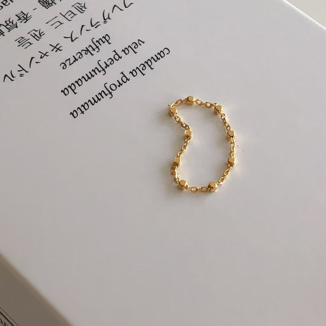IKON | 925Silver Chain Layering Ring