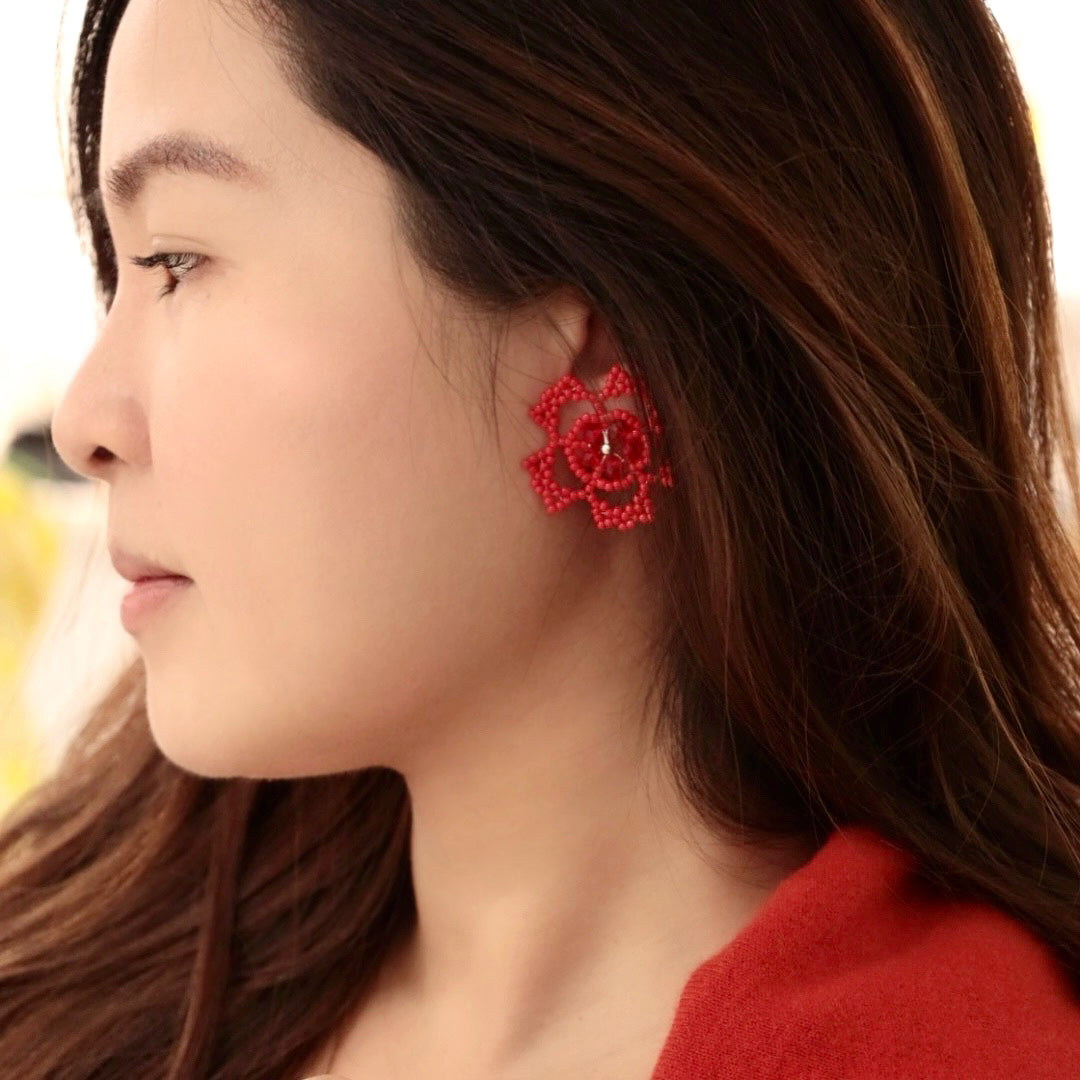 S.A.H. Studio | Morning Dew Blossom Earrings