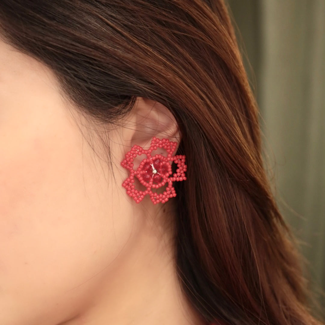 S.A.H. Studio | Morning Dew Blossom Earrings