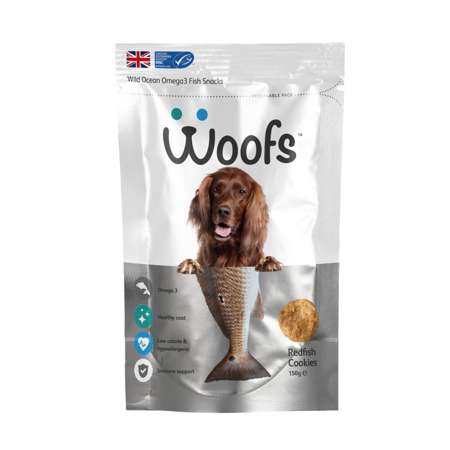 TREAT FOR DOGS - REDFISH COOKIES |寵物零食 - 紅魚餅乾