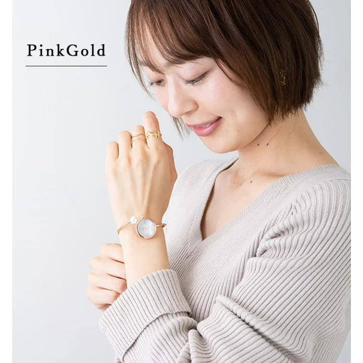 Zakkaholic | Single Pearl Bracelet Watch