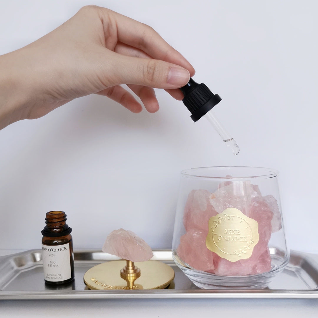 DIFFUSE CRYSTAL AROMATHERAPY (Rose Quartz)
