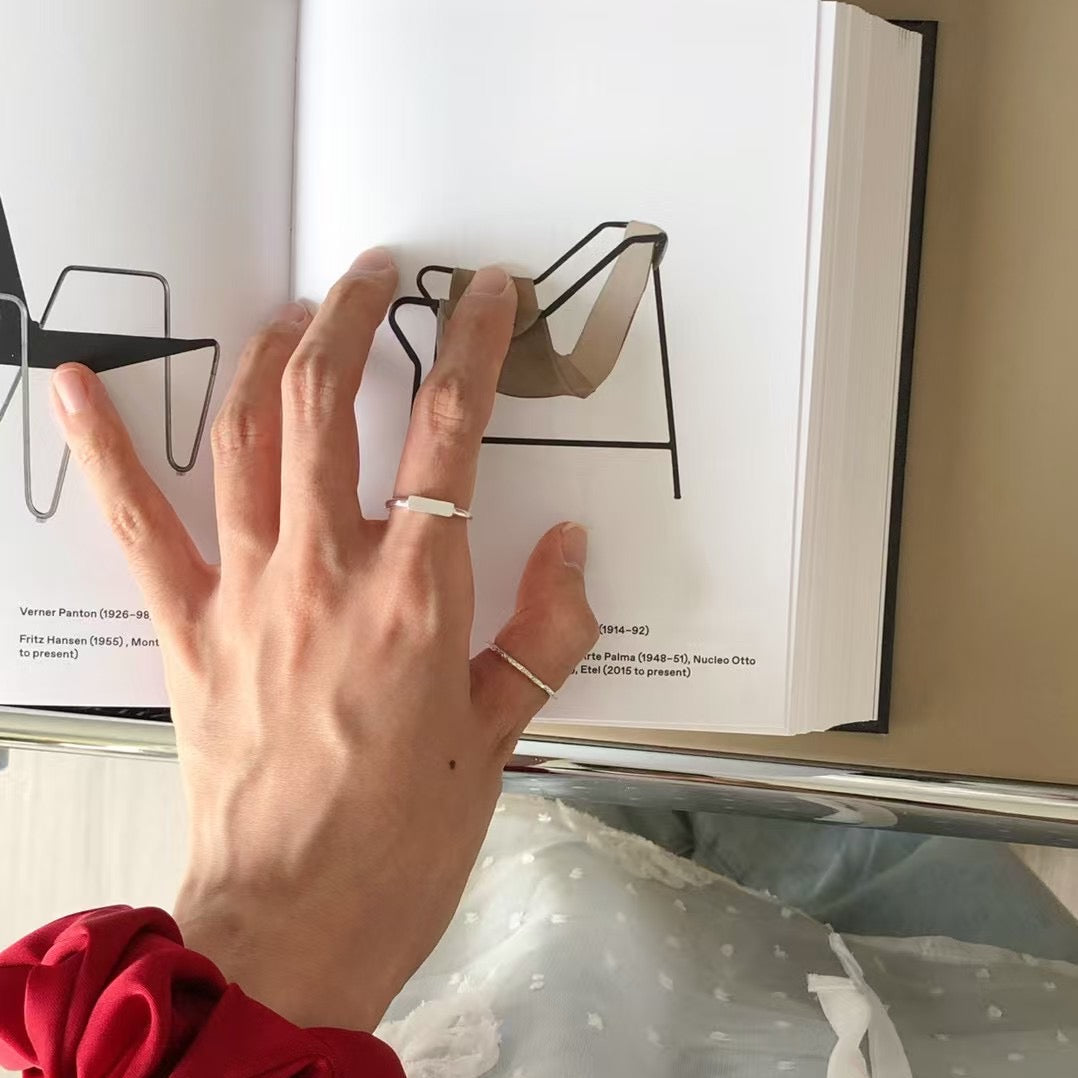 IKON  | 925Silver Texture Ring