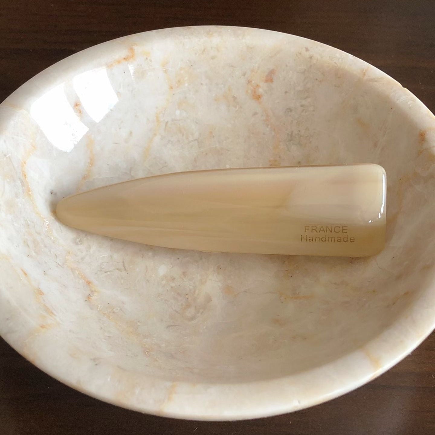 ChicStrands | France Lettering Triangle Hairpin