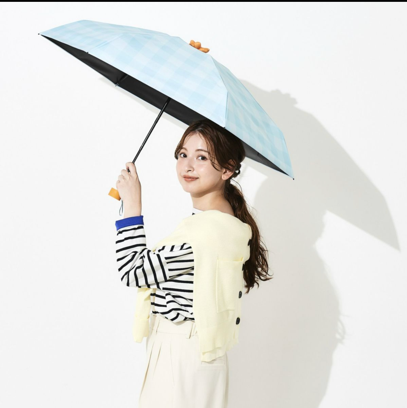 Bloom Your Colour｜Ohana Parasol (Checked Pattern）