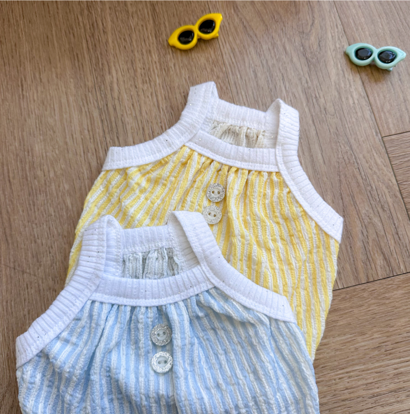 Pet Daily｜Pet Summer Striped Tank