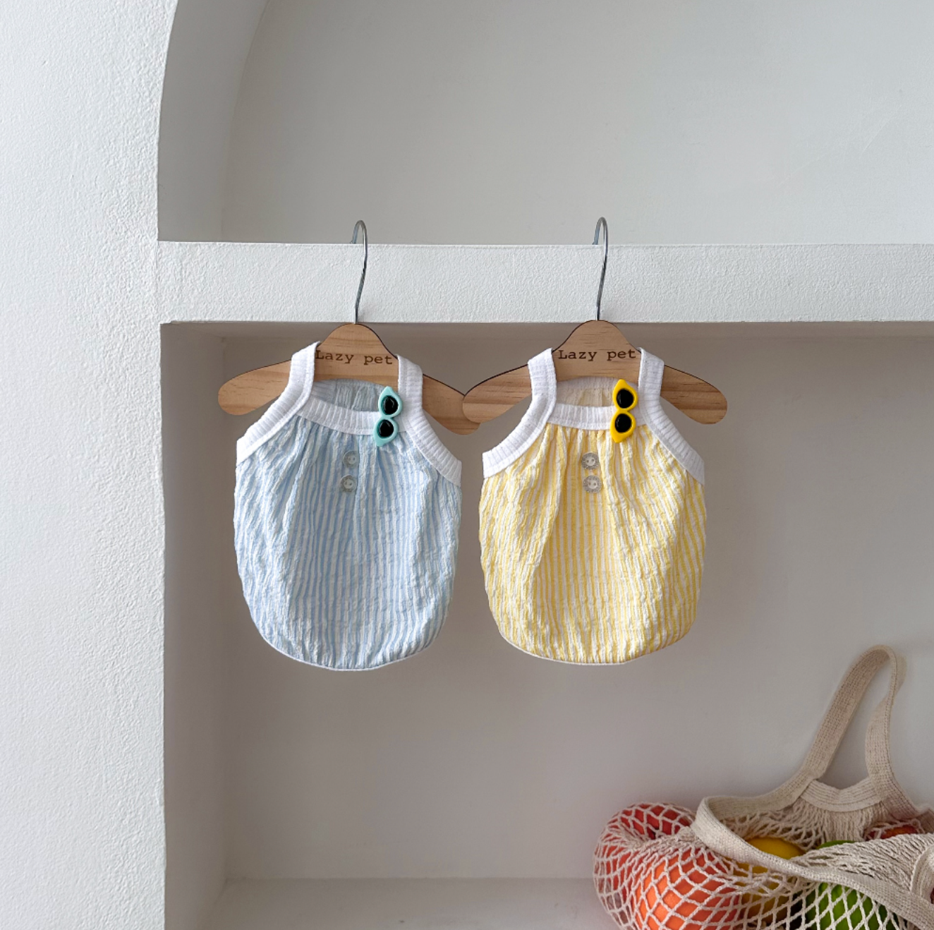 Pet Daily｜Pet Summer Striped Tank
