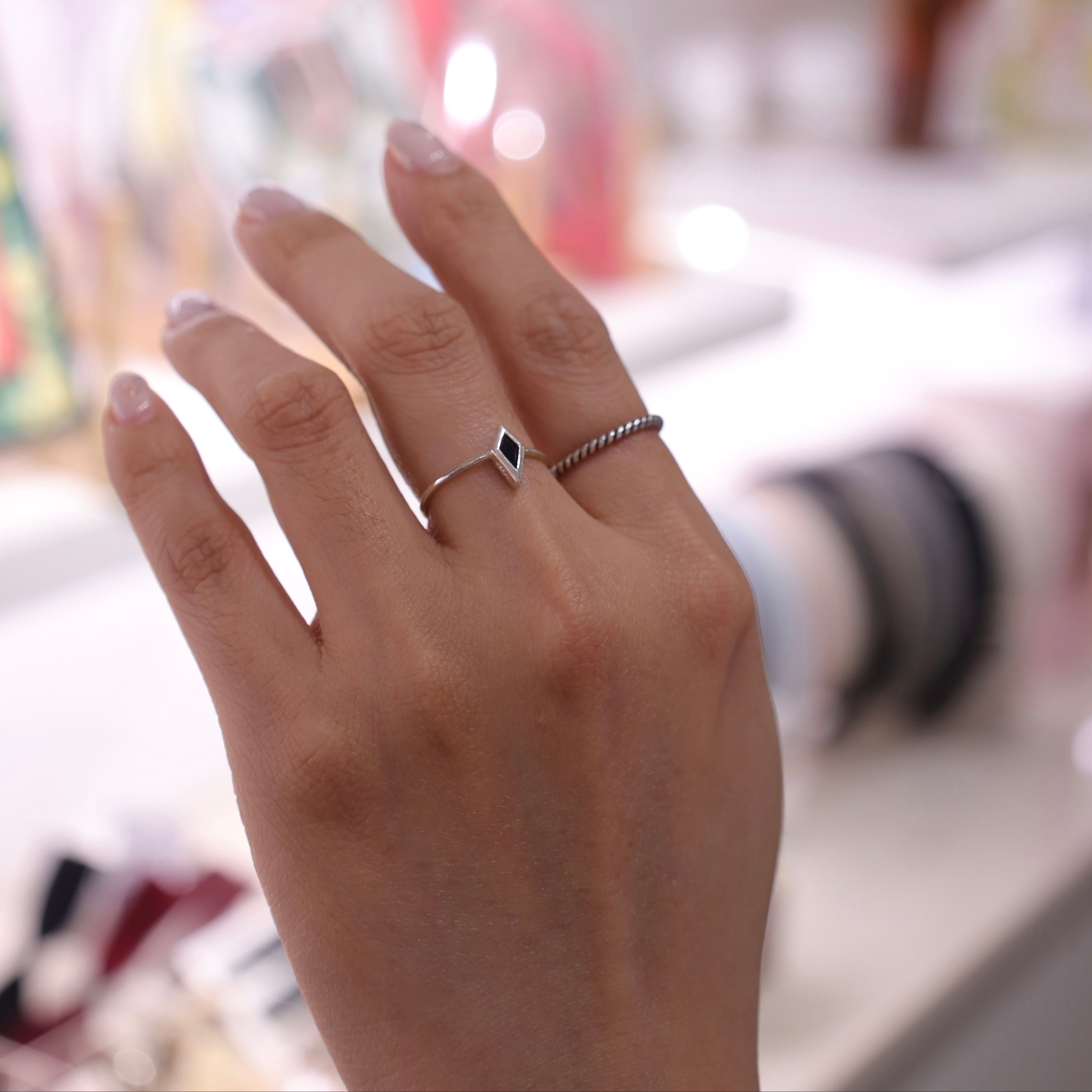 IKON | 925Silver Kate Shape Ring