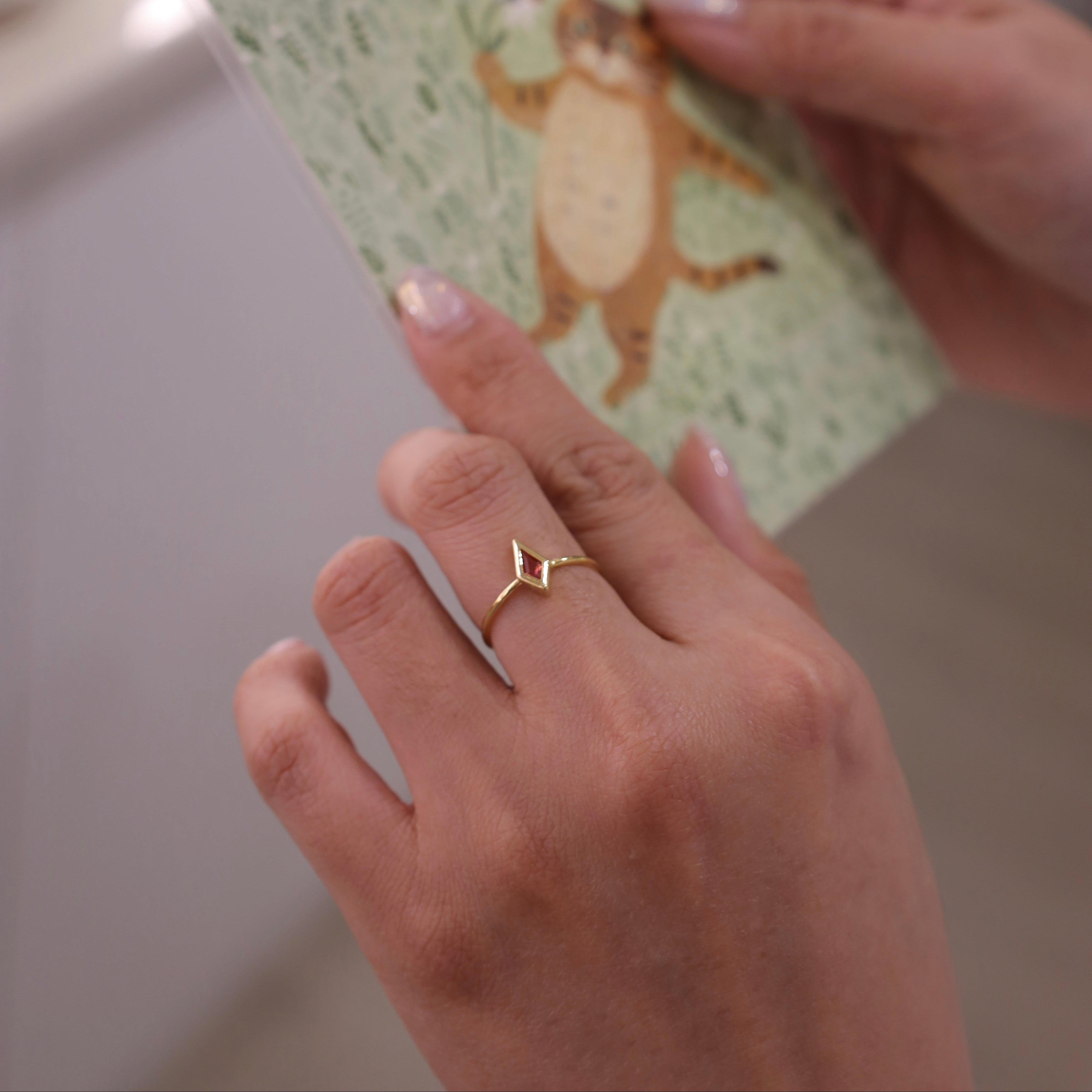 IKON | 925Silver Kate Shape Ring