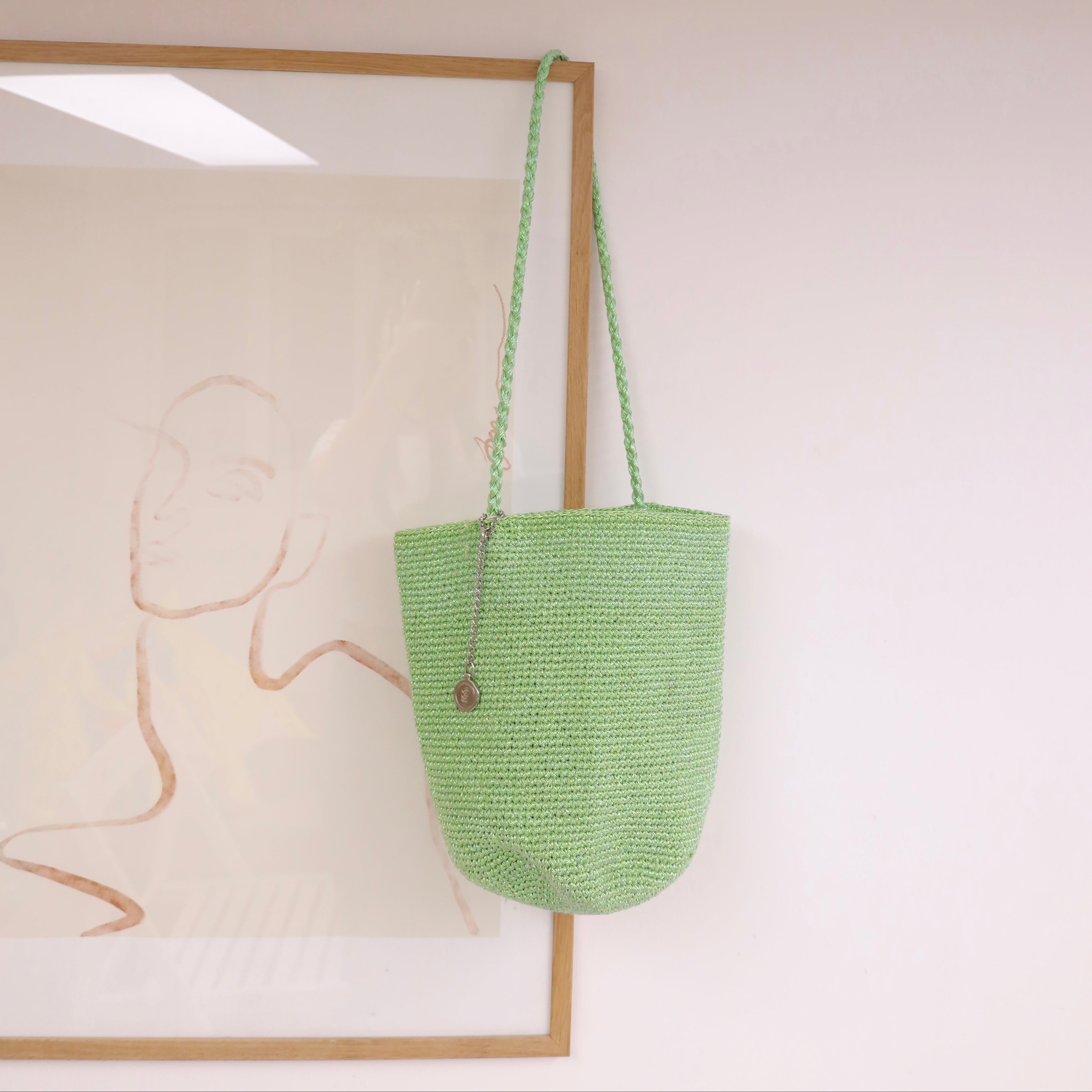 U Cloakroom - Blink Woven Bucket Bag