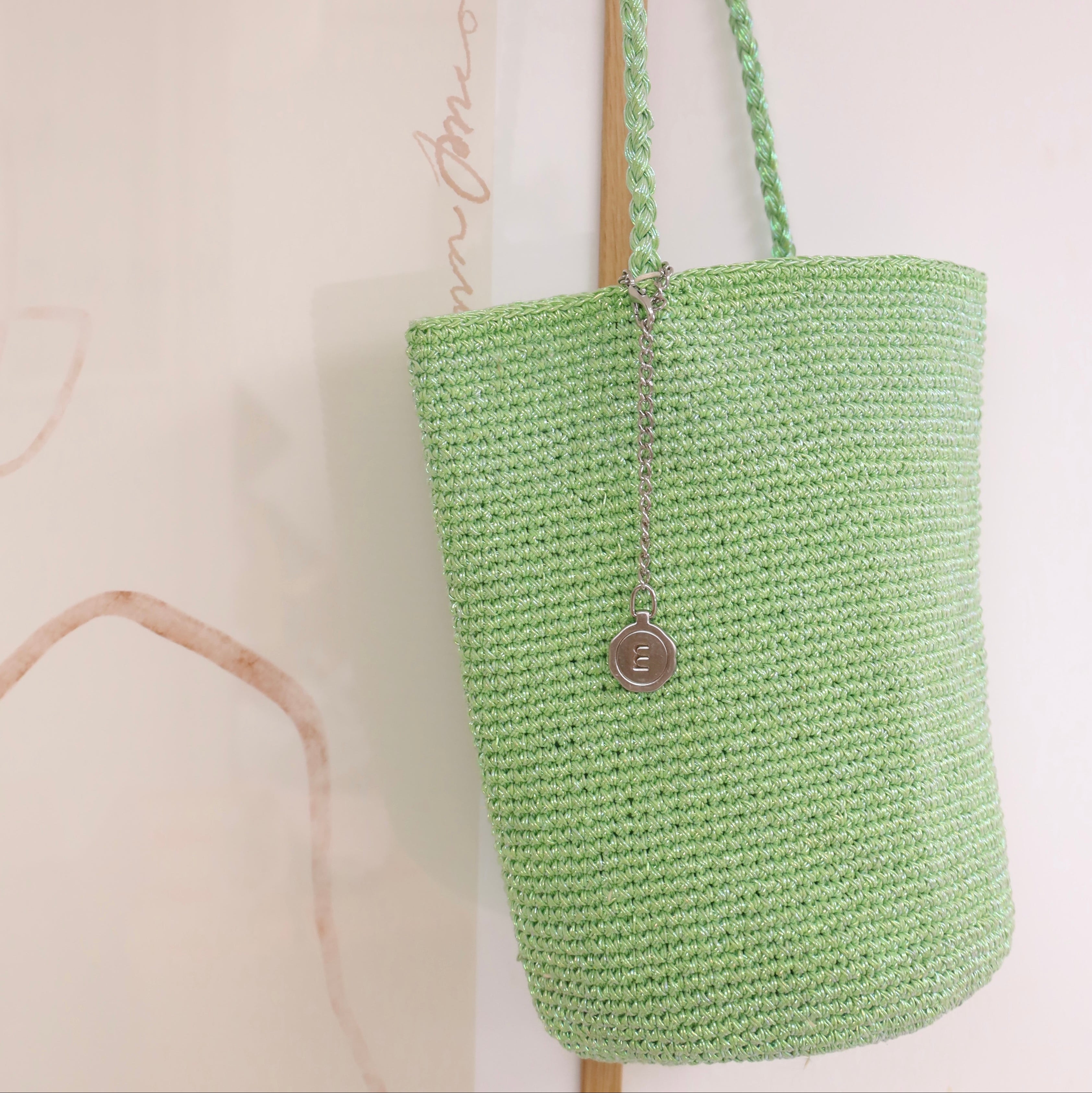 U Cloakroom - Blink Woven Bucket Bag
