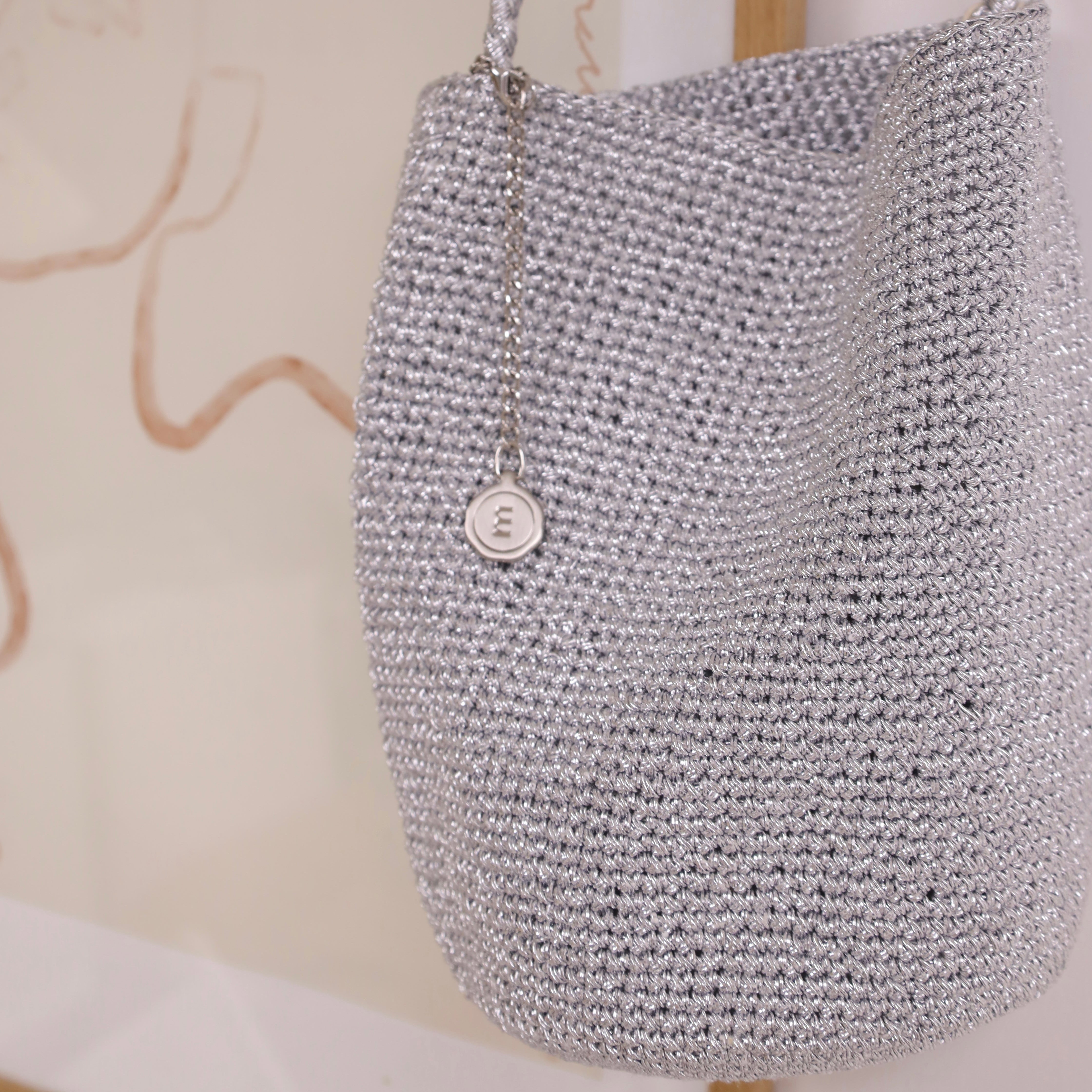 U Cloakroom - Blink Woven Bucket Bag