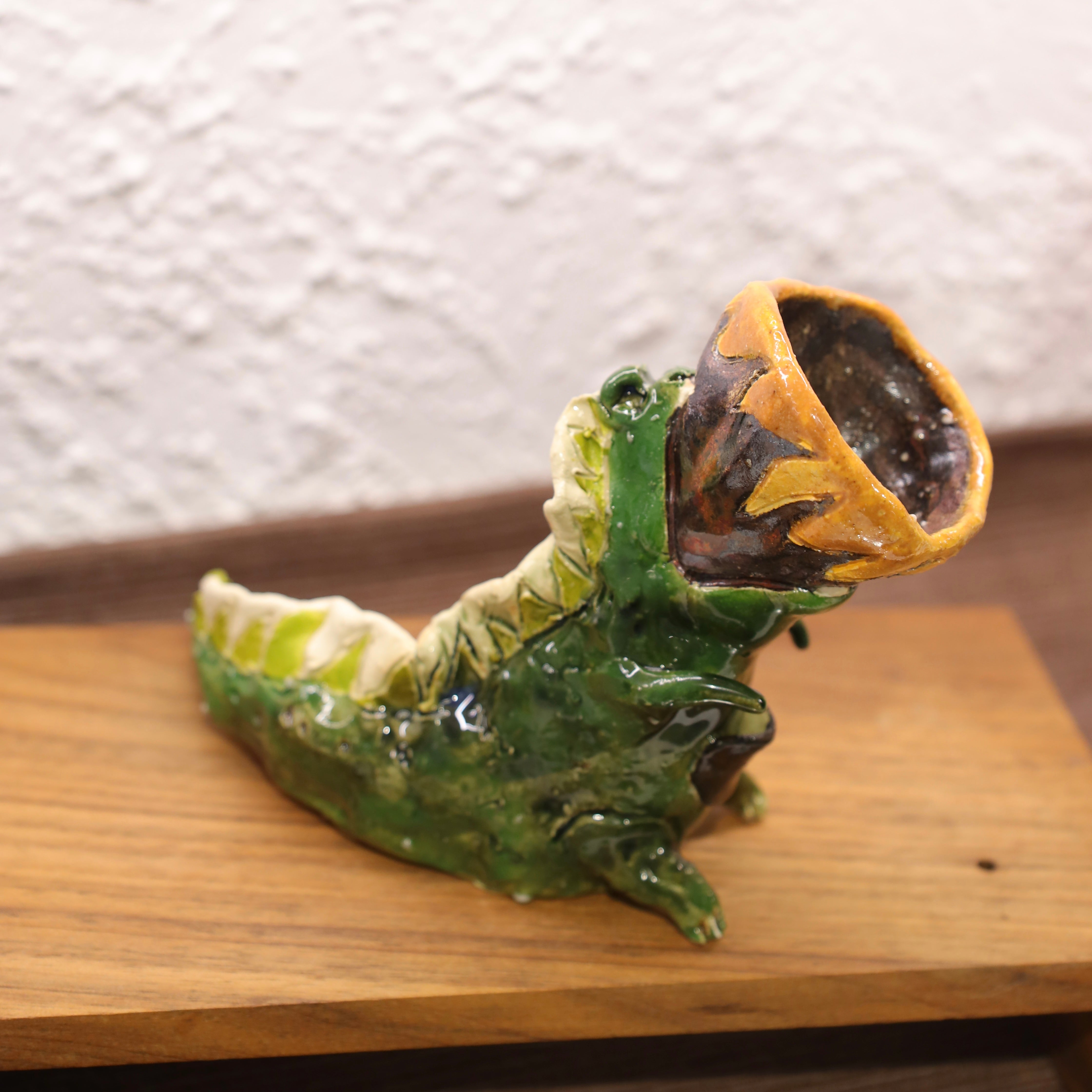 Ceramic Artist: Hoiyi Lam | Dinosaur or Dragon or Lizard or Me?