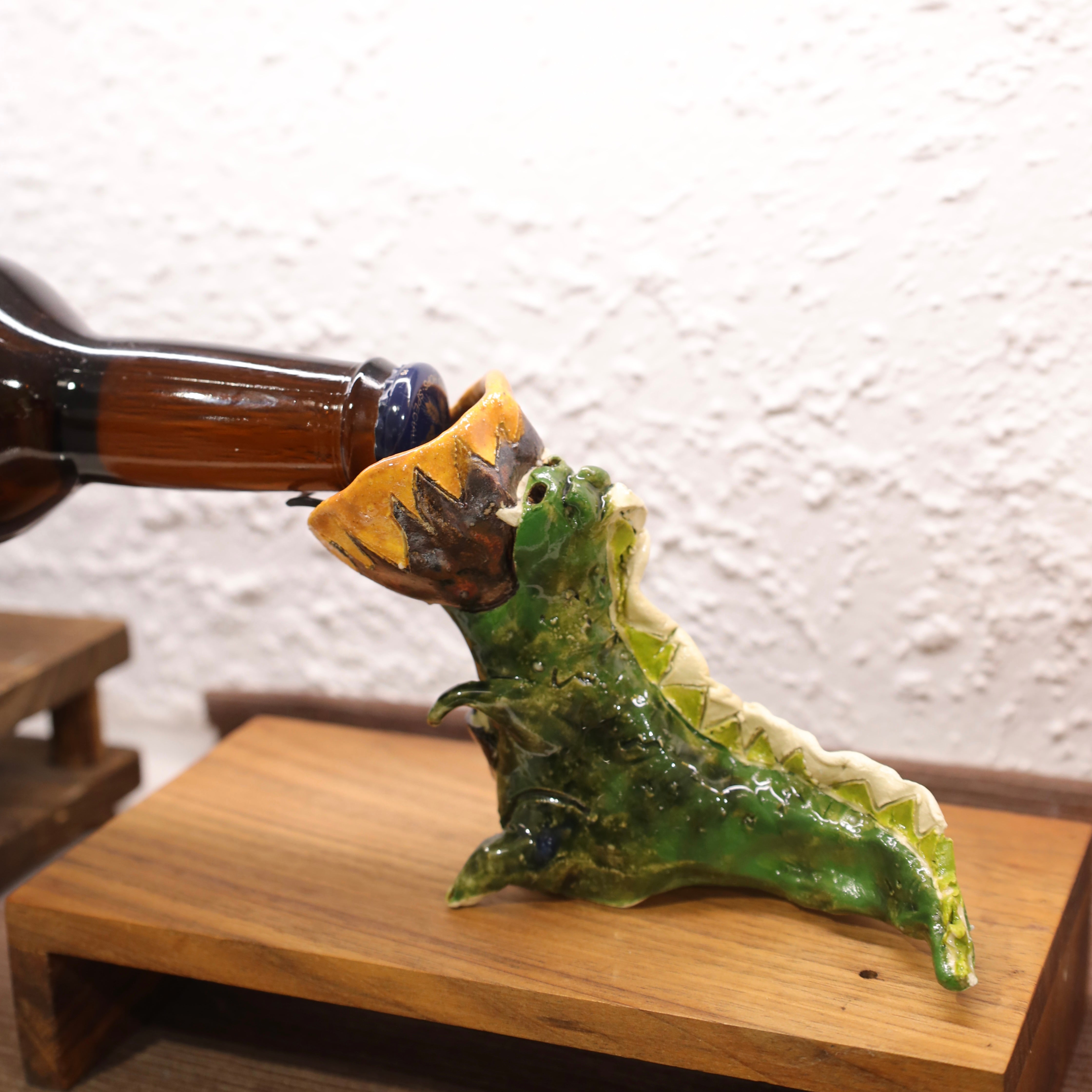 Ceramic Artist: Hoiyi Lam | Dinosaur or Dragon or Lizard or Me?