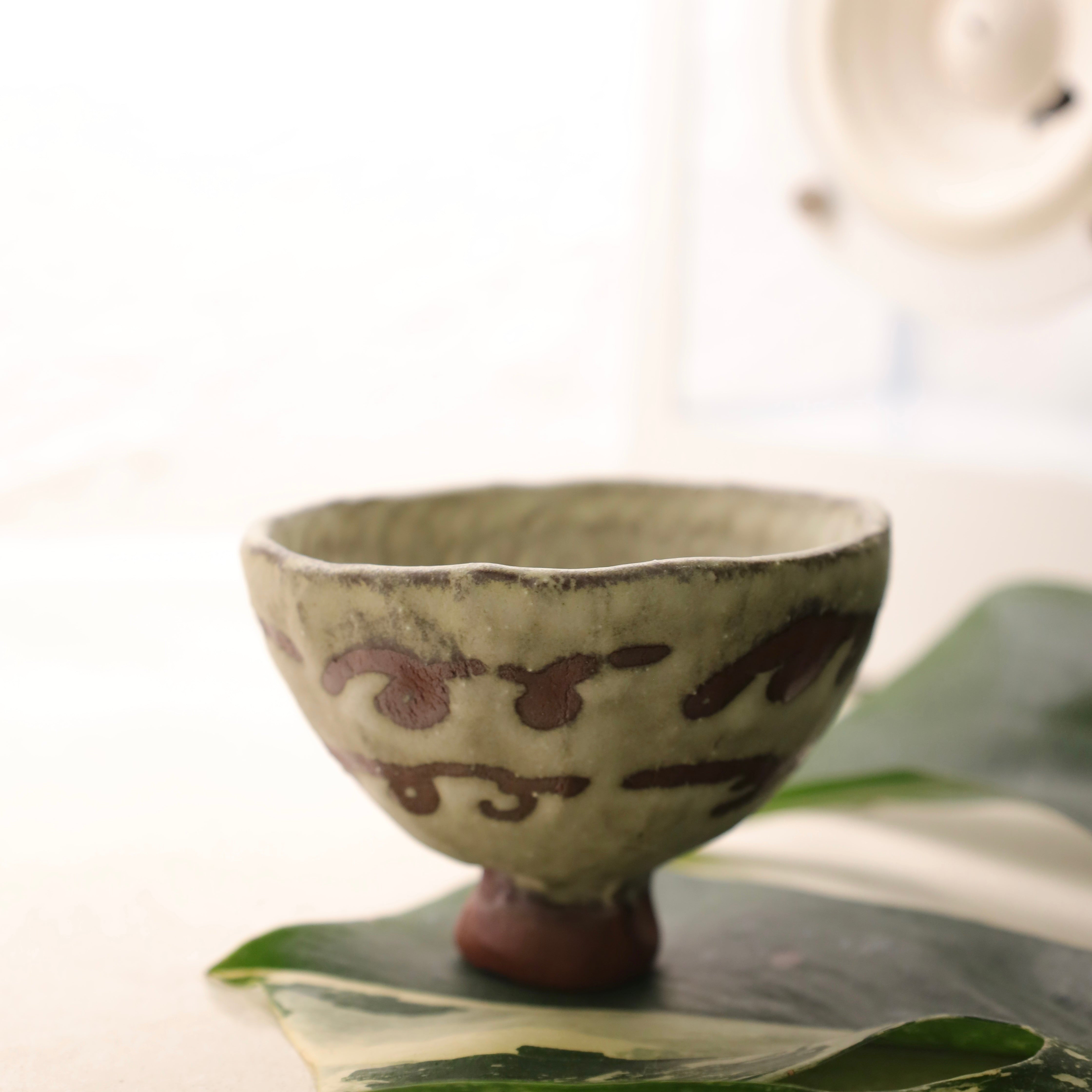 陶藝家：Hoiyi Lam | 清酒杯（紅色）