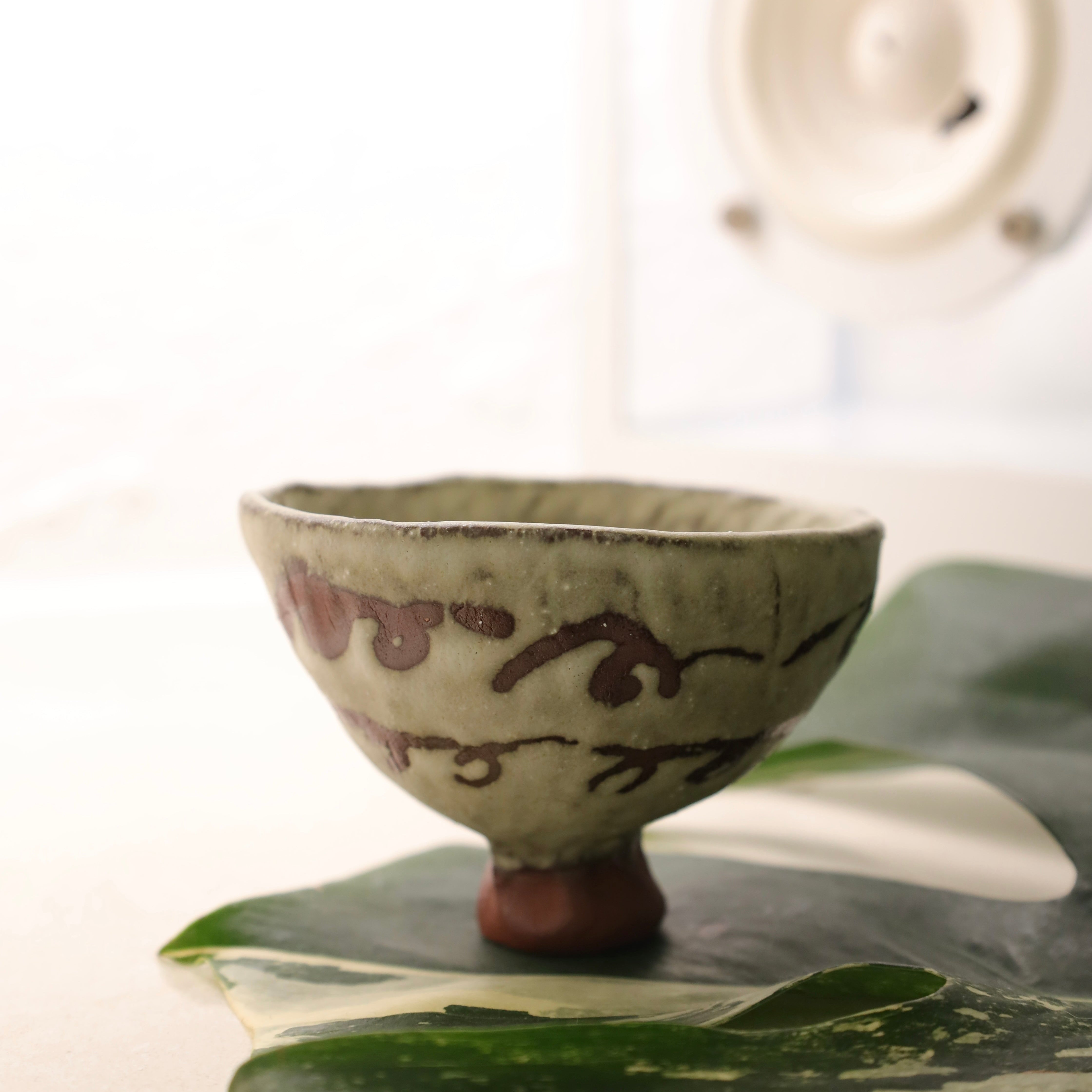 陶藝家：Hoiyi Lam | 清酒杯（紅色）