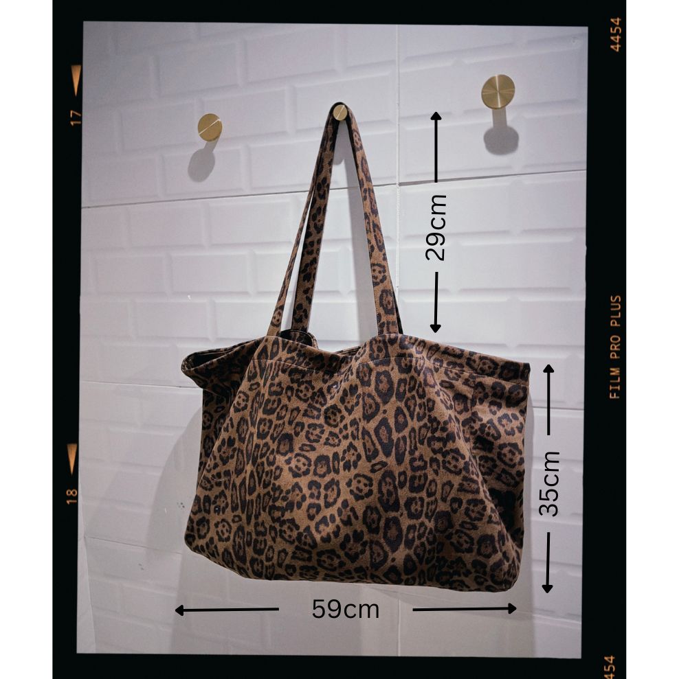 U Cloakroom | Leopard Tote Bag