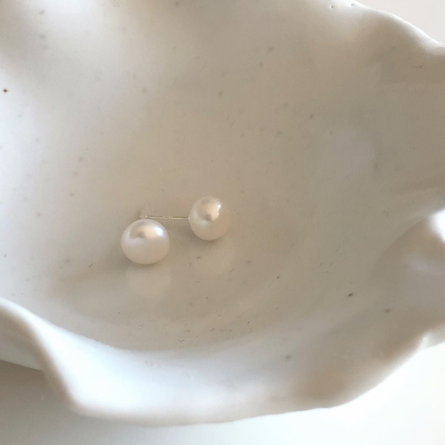 IKON | 925Silver Natural Pearl Earrings